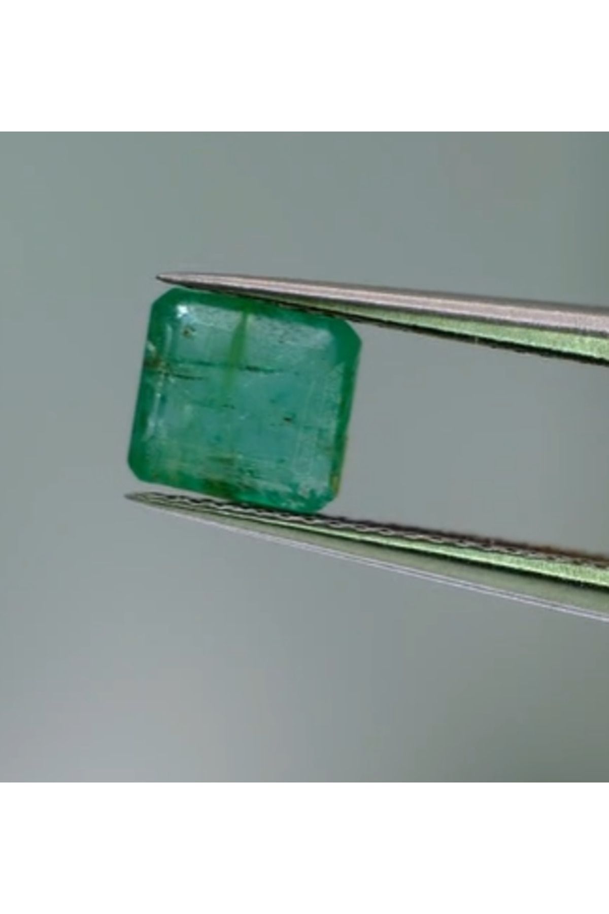 Aries 0.98ct 5.9x5.5mm Octagon Natural Emerald Zambia