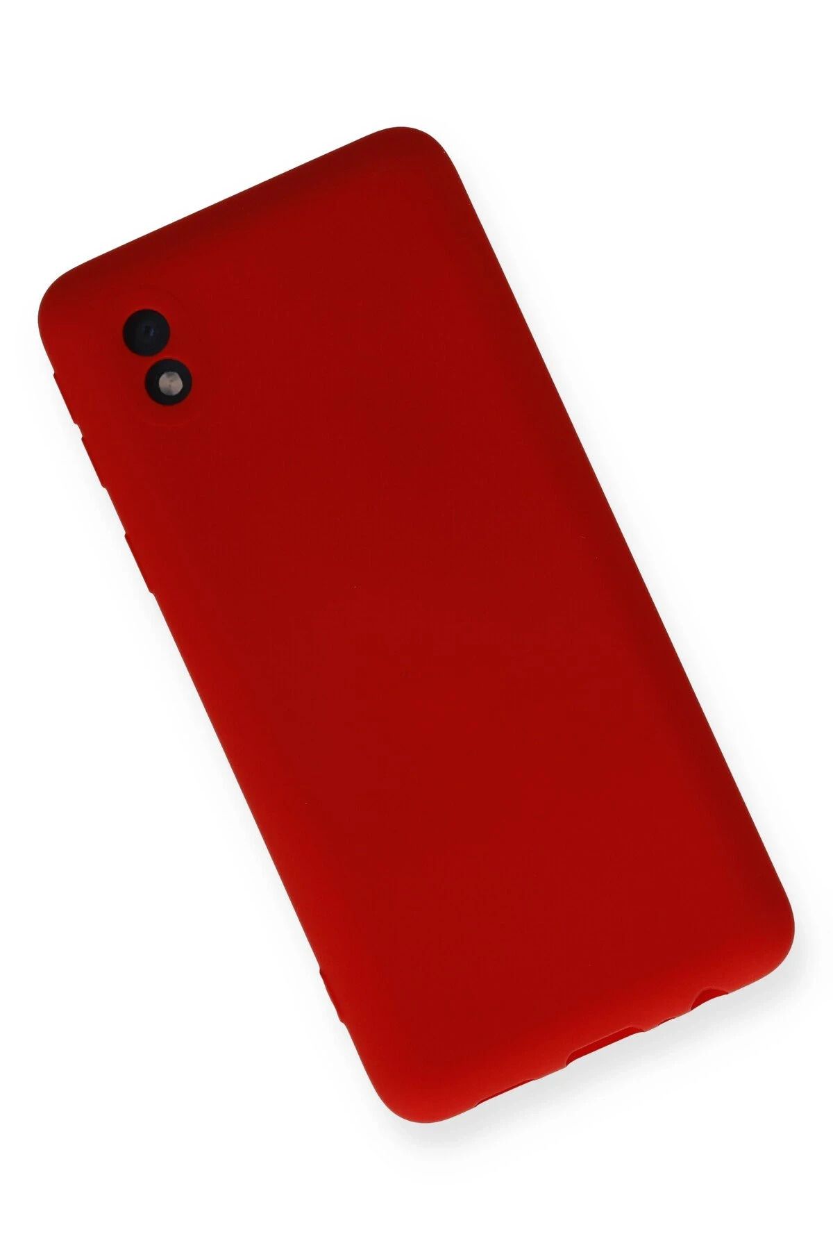 NewFace Samsung Galaxy A01 Core Kılıf Nano içi Kadife Silikon - Kırmızı GLSTD