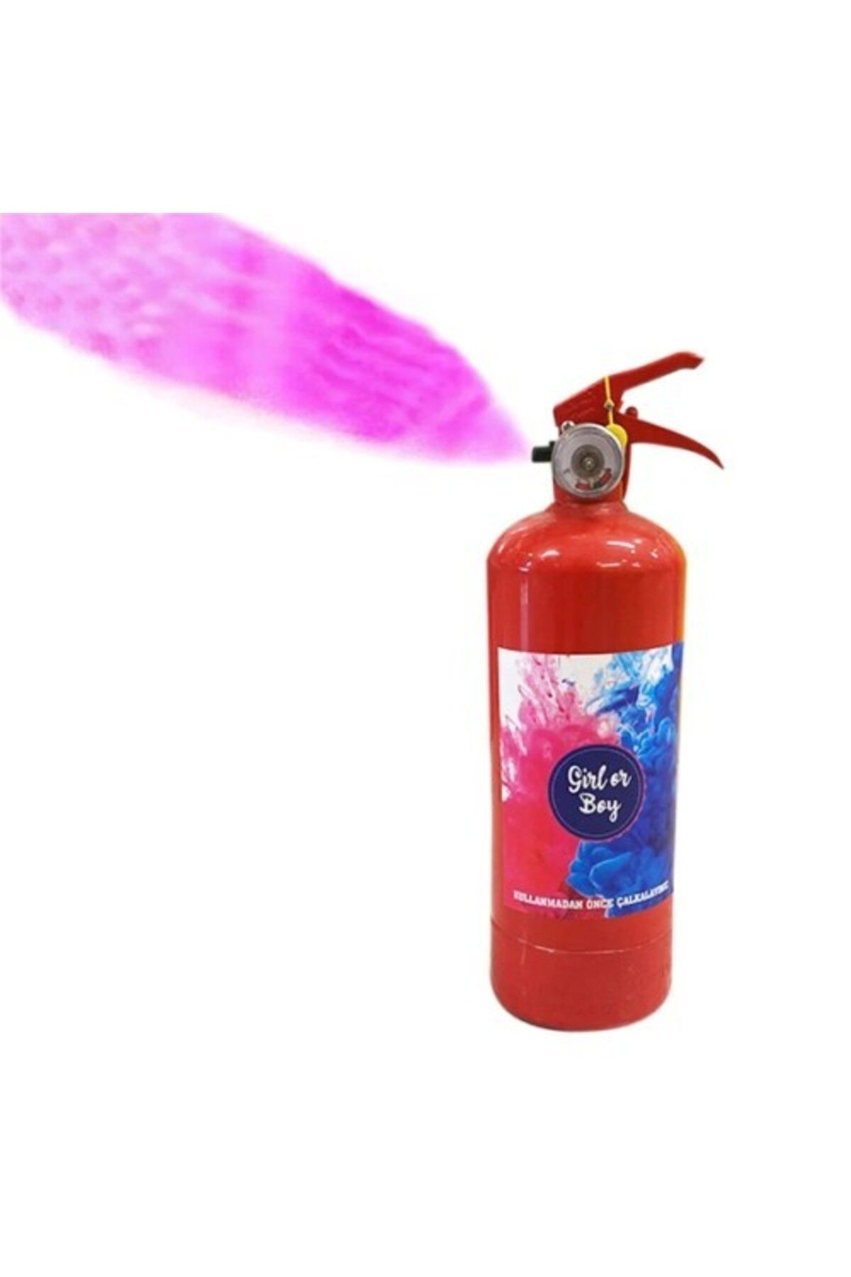 Otocub Cinsiyet Tüpü - Gender Reveal Partisi Tüpü Pembe Renk