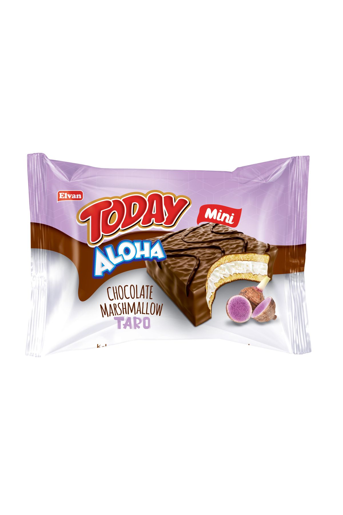 Elvan-Aloha Mini - 20 Gr. 24 Pieces of Marshmallows with Tarolu (1 Box) 2