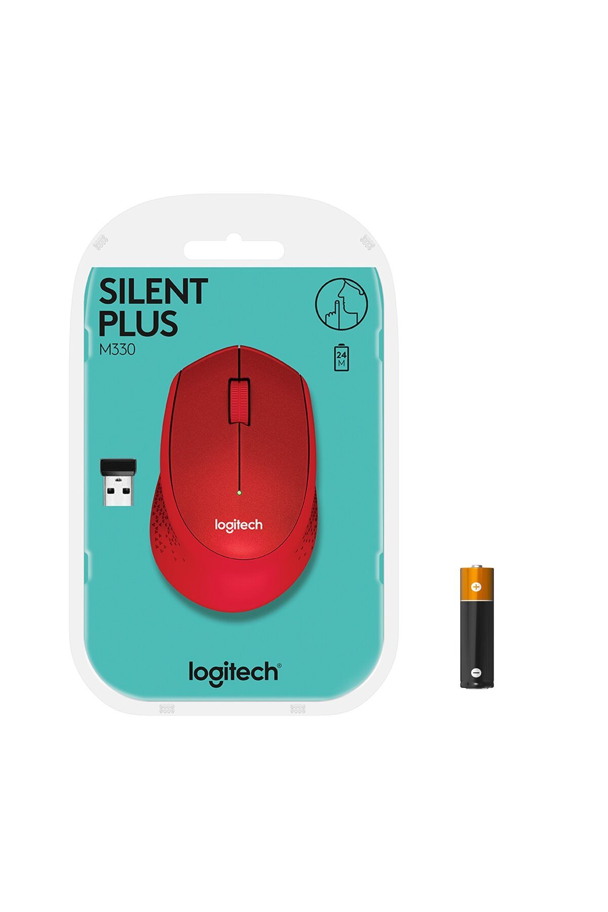 logitech-Mouse Logitech M330 Silent Plus 3