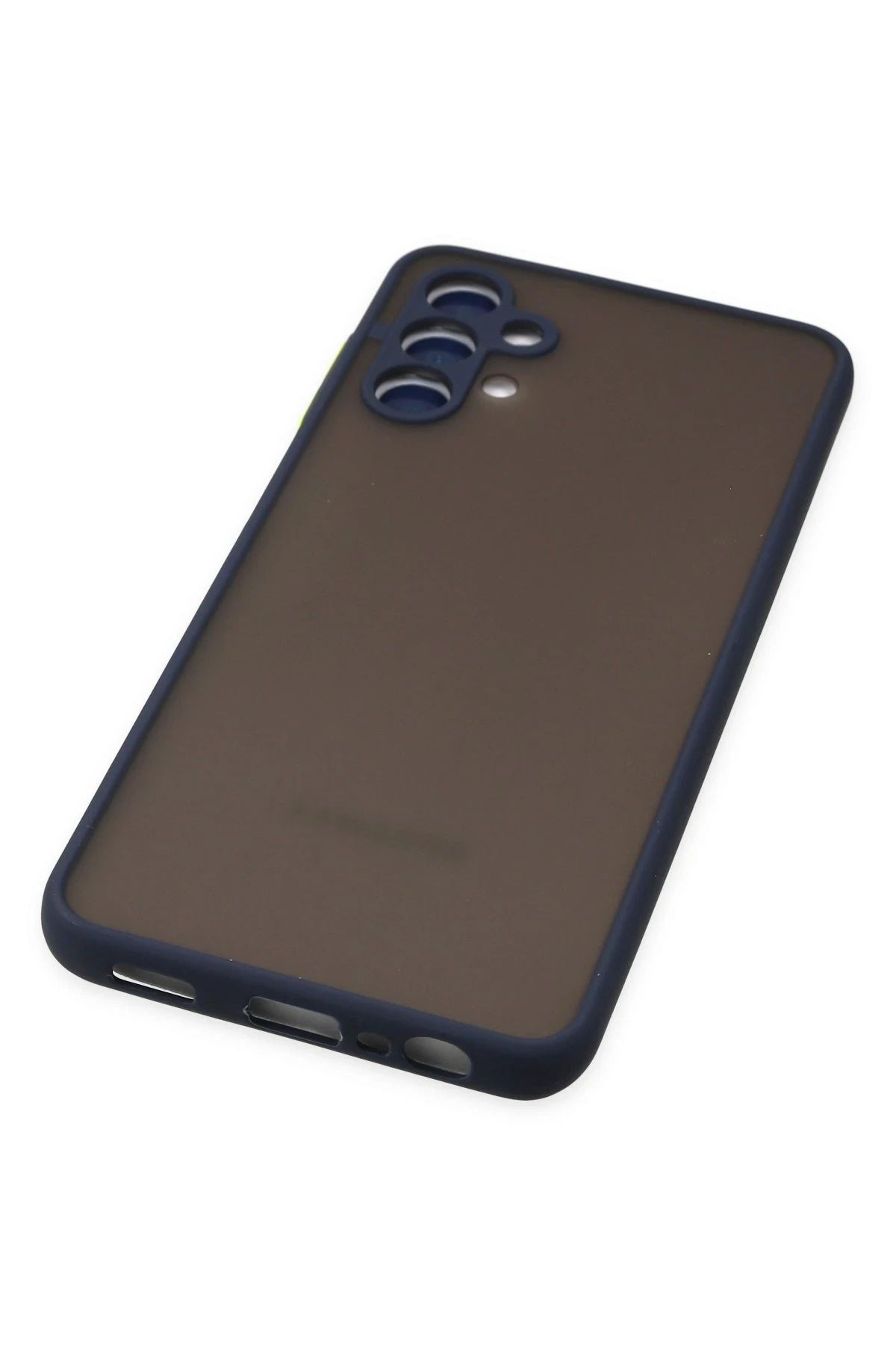 NewFace Samsung Galaxy A04S Kılıf Montreal Silikon Kapak - Lacivert GLSTD
