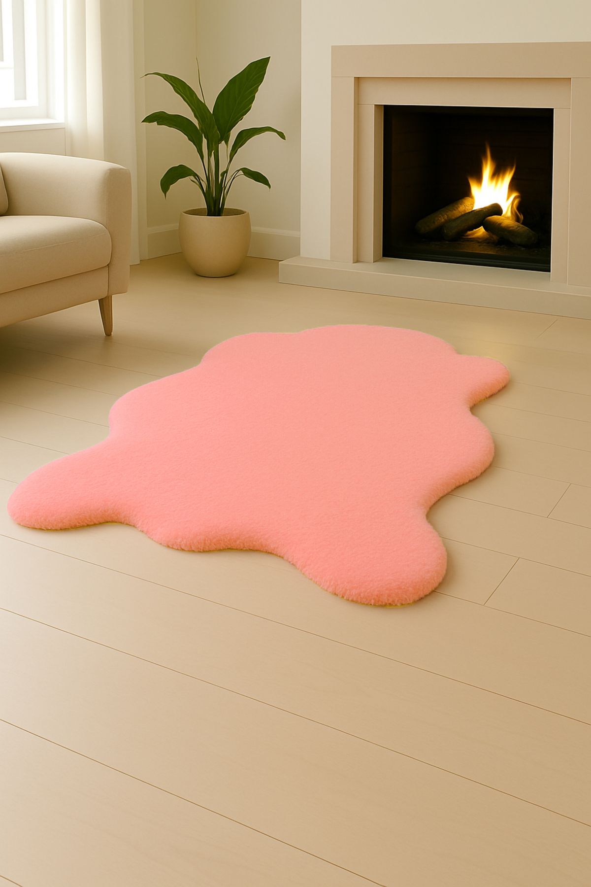 KEVLİNE Kevline Home Post Halı Kaymaz Taban Modern Salon Koridor Mutfak Halısı