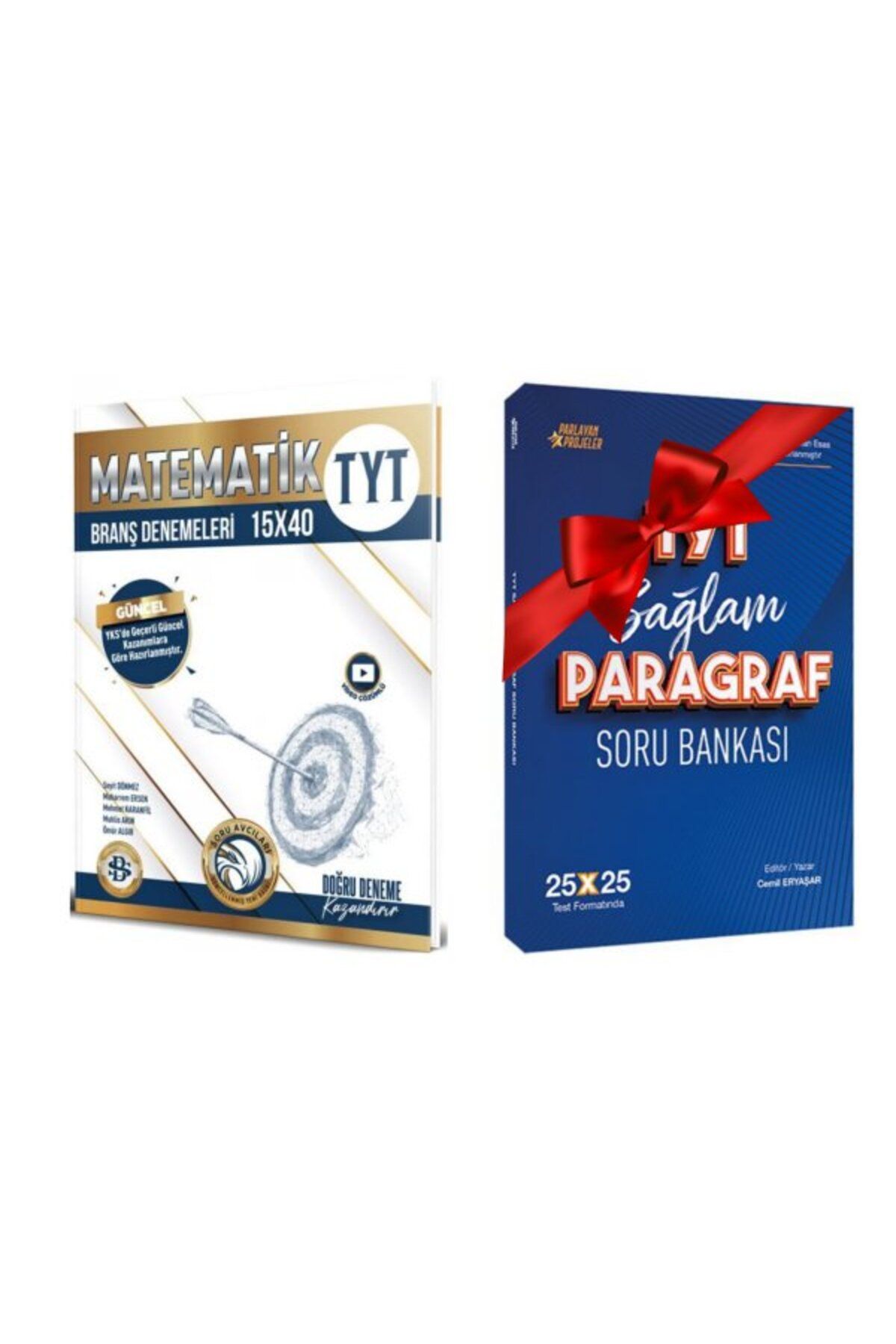Parlayan Projeler Bilgi Sarmal TYT Matematik 15 x 40 Branş Deneme +2025 TYT Sağlam Paragraf 25x25 Soru