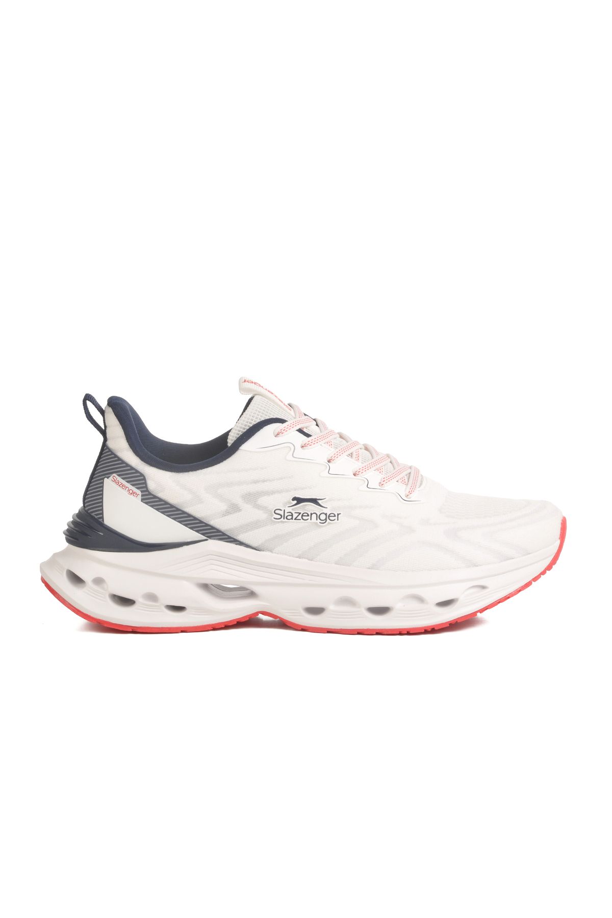 Slazenger Beyaz Fileli Hafif Esnek Hava Alan Erkek Spor Ayakkabı Willow M