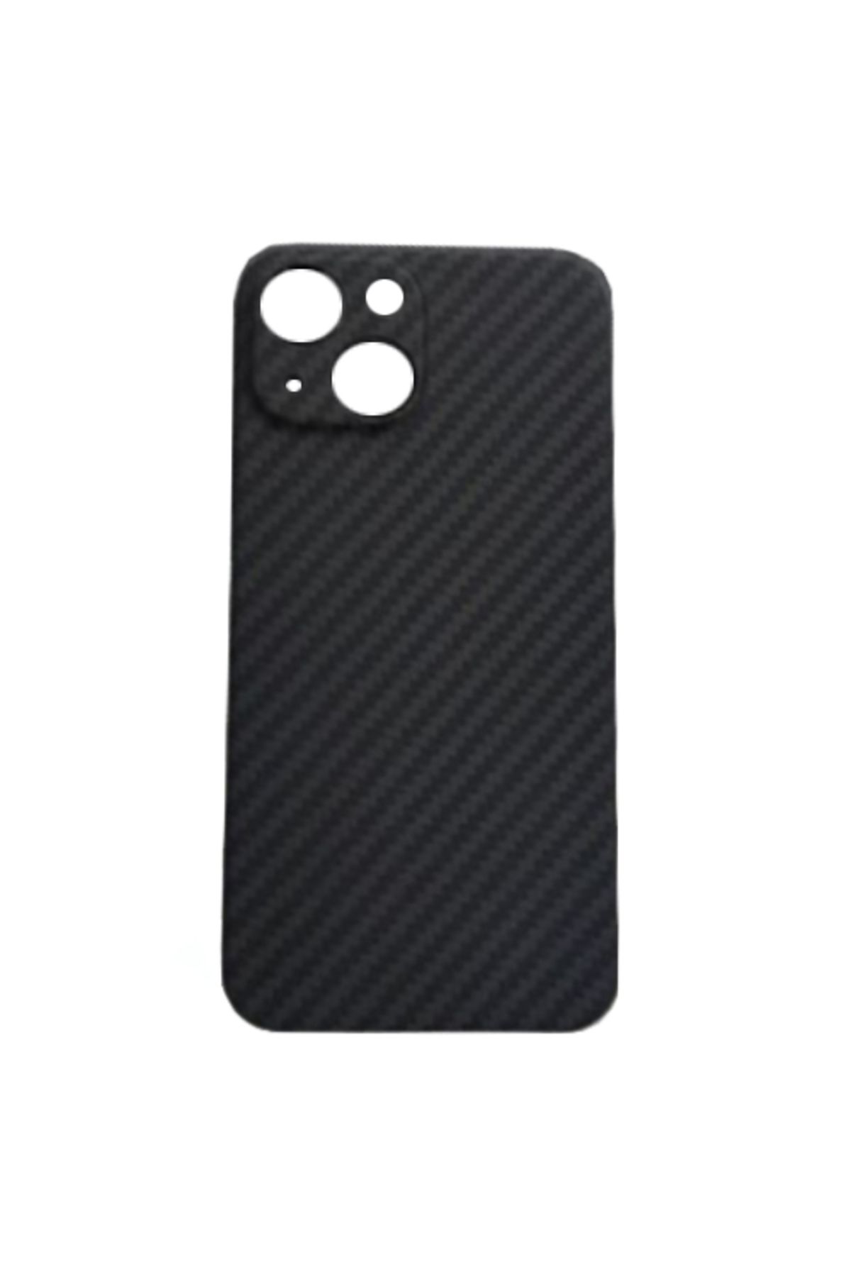 REDz Accessories Carcasă Kevlar, Aramid, Compatibilă Cu Iphone 14 Plus, Aspect Carbon, Ultra Solidă, Neagră - One Size