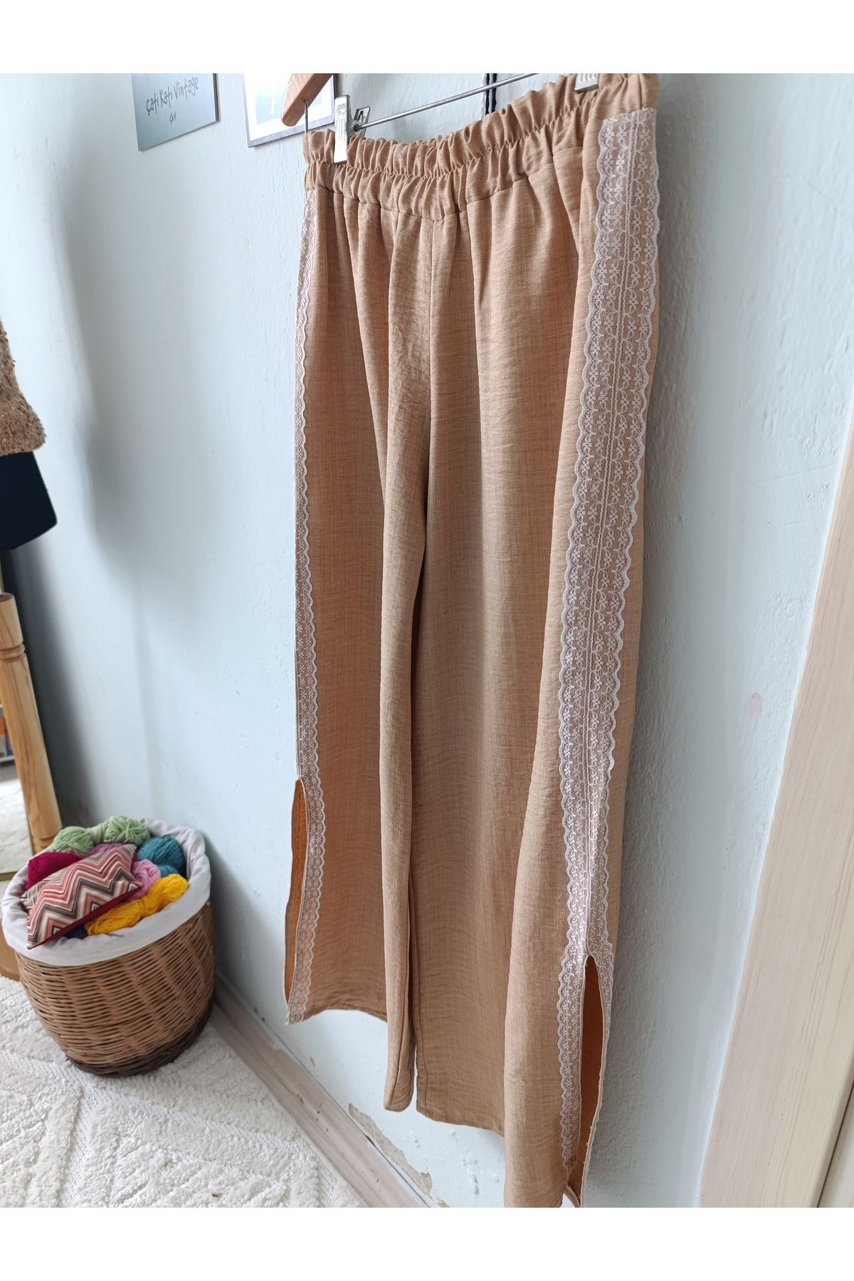 ÇATI KATI Çatı Katı Vintage Özel Tasarım Bohem Pantolon