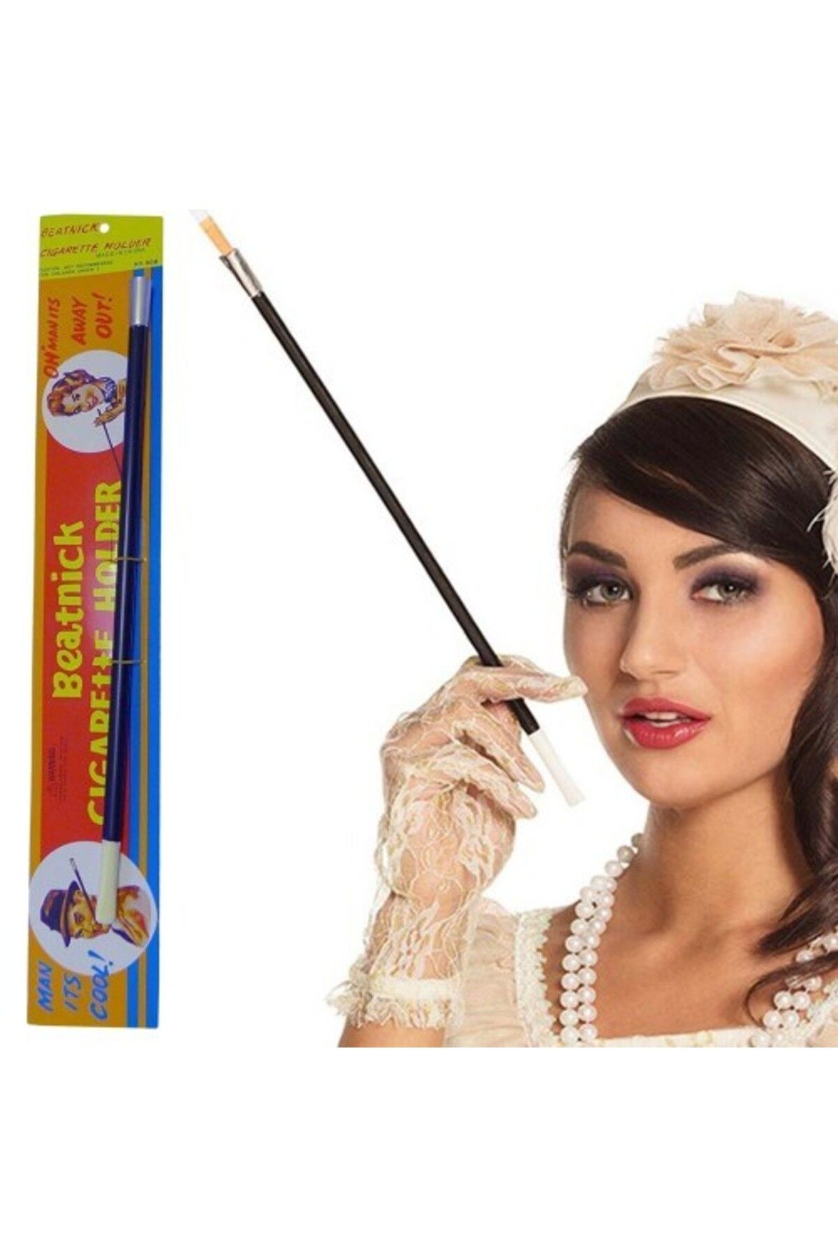 Otocub Uzun Sigara Ağızlık Retro Parti Aksesuarı