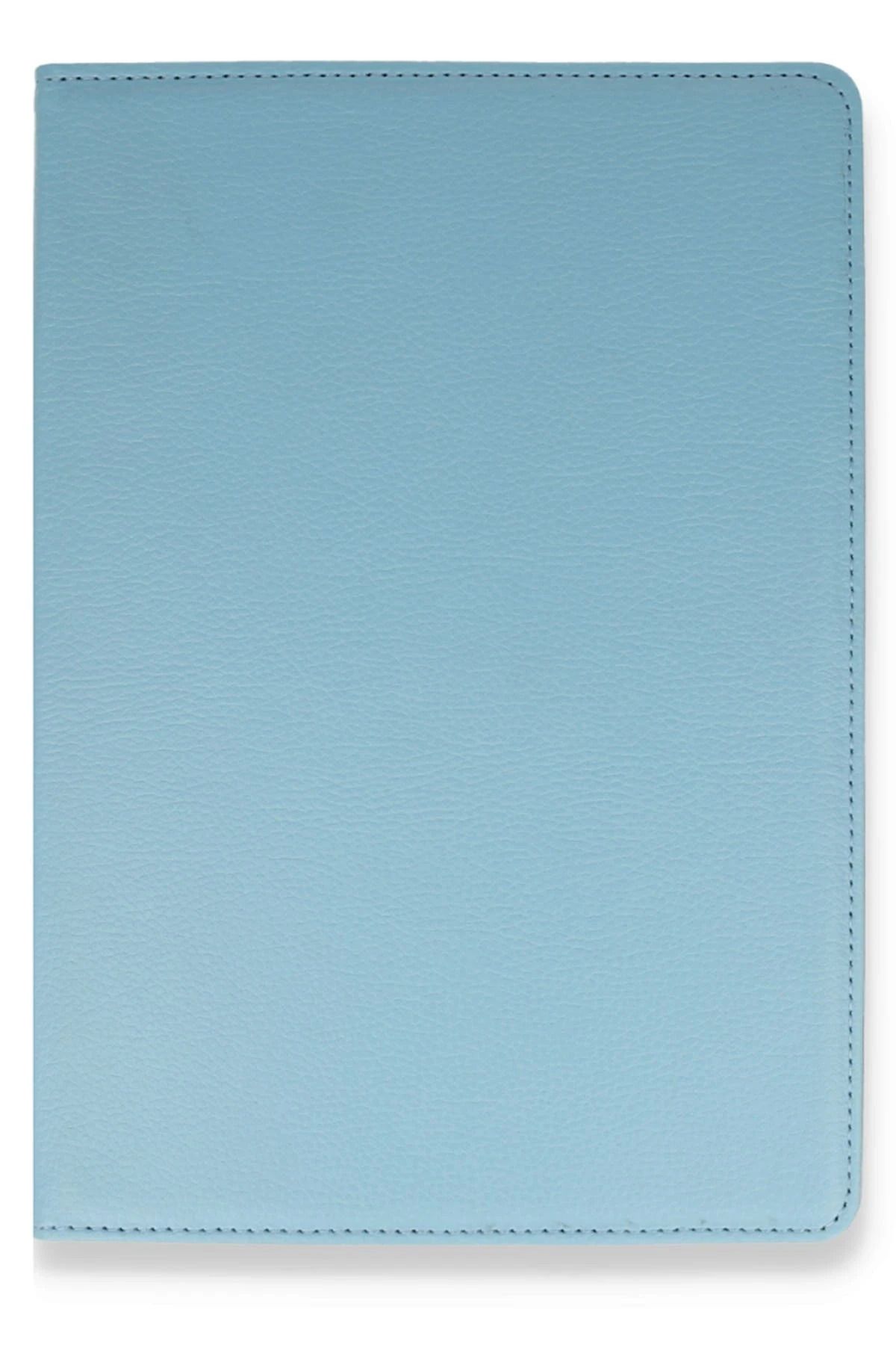 NewFace iPad Mini 4 Kılıf 360 Tablet Deri Kılıf - Turkuaz GLSTD