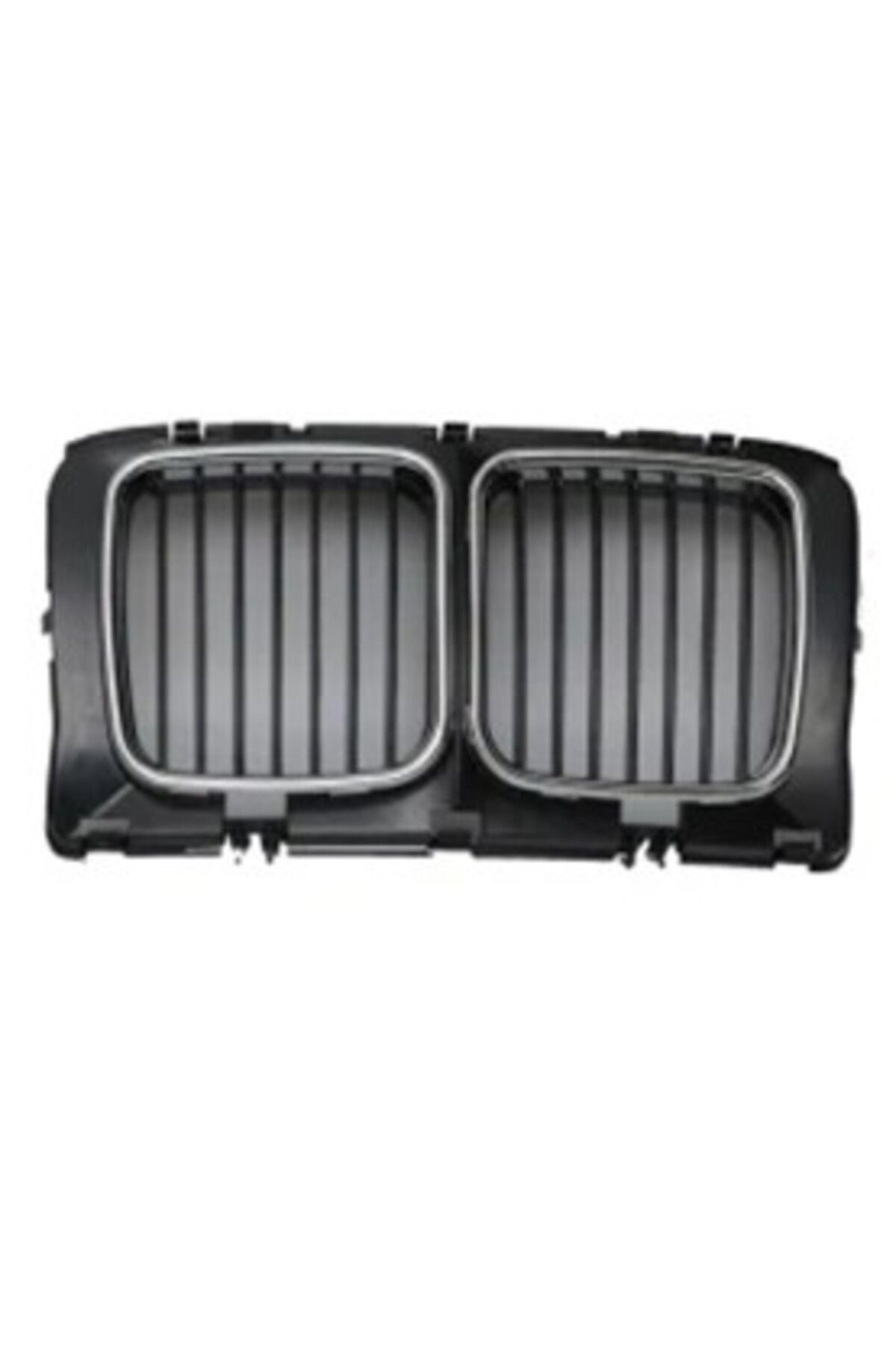 Parçadükkanda ÖN PANJUR BÖBREK BMW E34 ORTA KROM SİYAH (NIKELAJLI) 1988>93