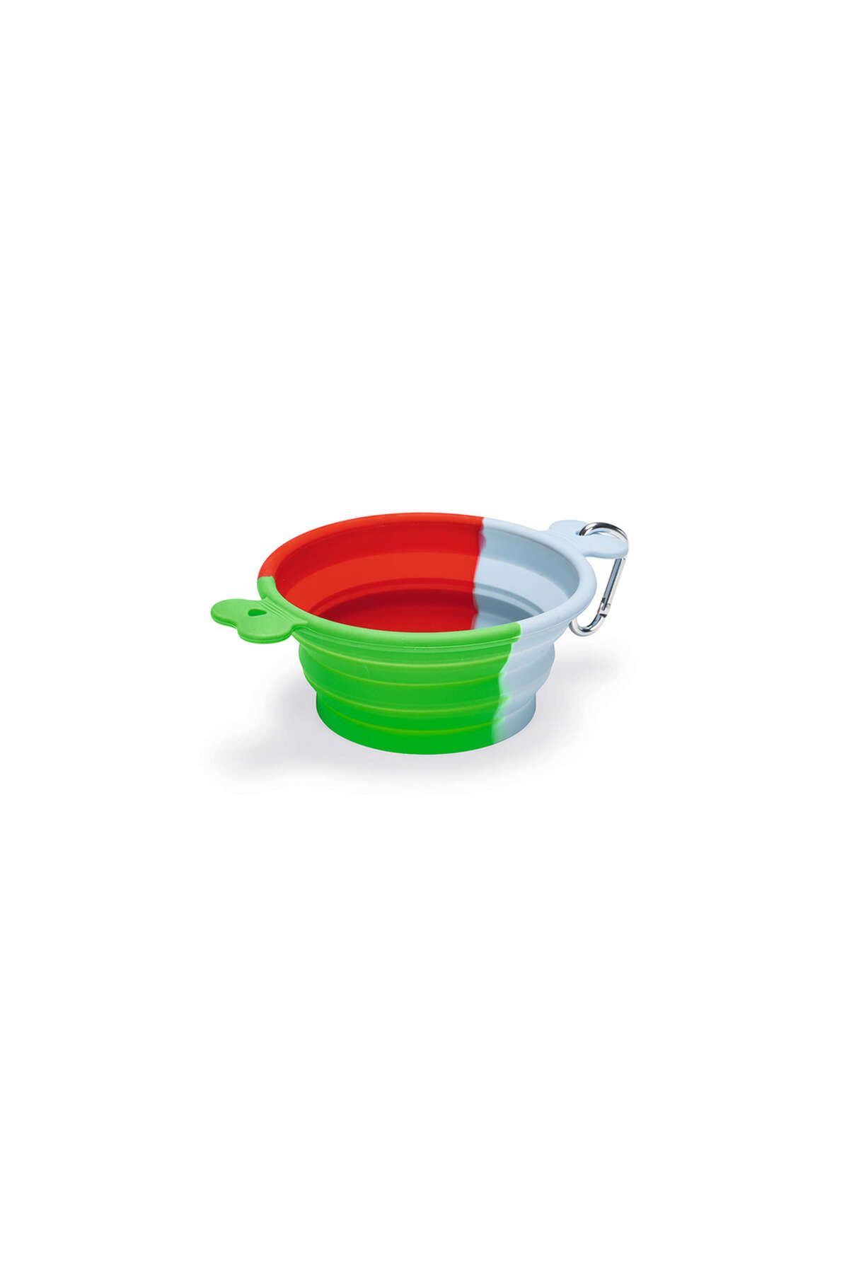 Beeztees Köpek Mama ve Su Kabı, Teleskopik, Yeşil, Silikon, 15,5cm, 750ml SVLRS