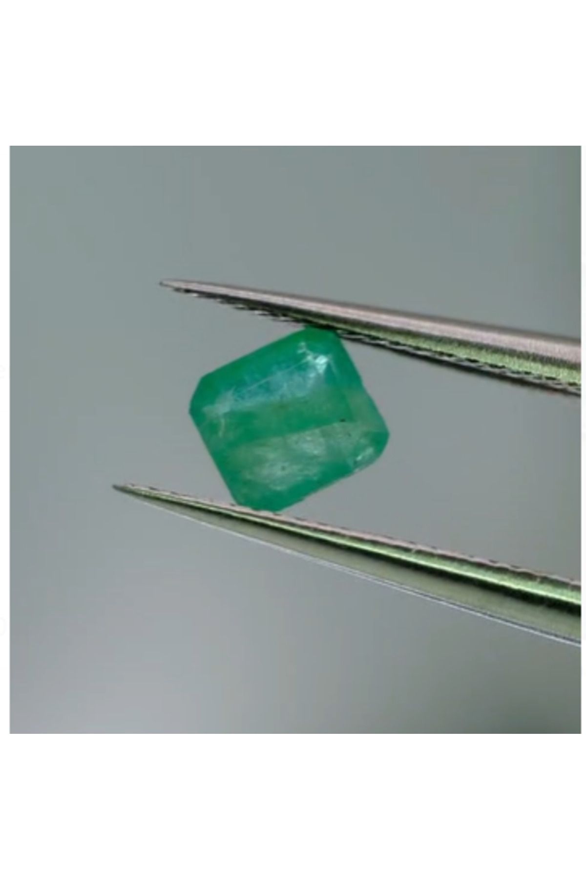 Aries 0.76ct 5.2x4.7mm Octagon Natural Emerald Zambia