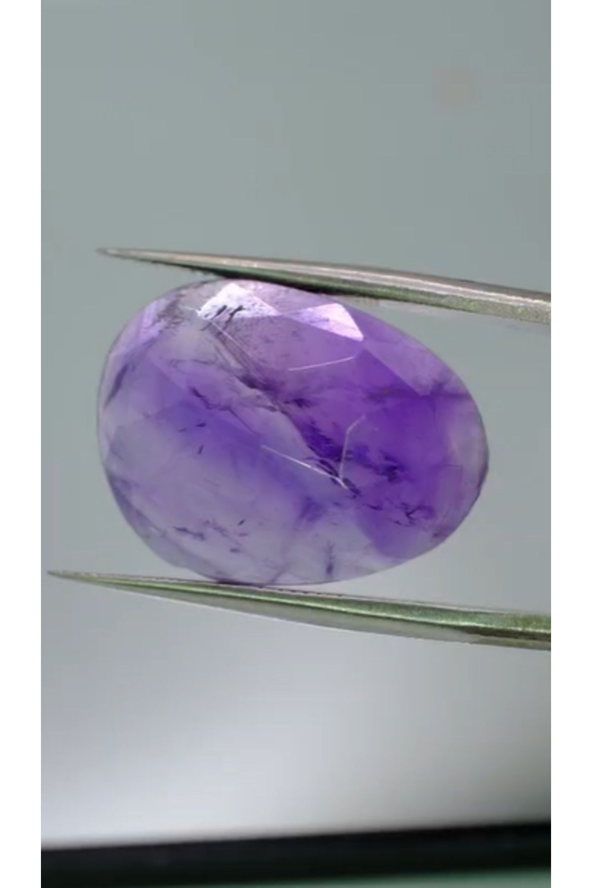 Aries 15.95ct 21.2x16.3mm Natural Telpe Amethyst