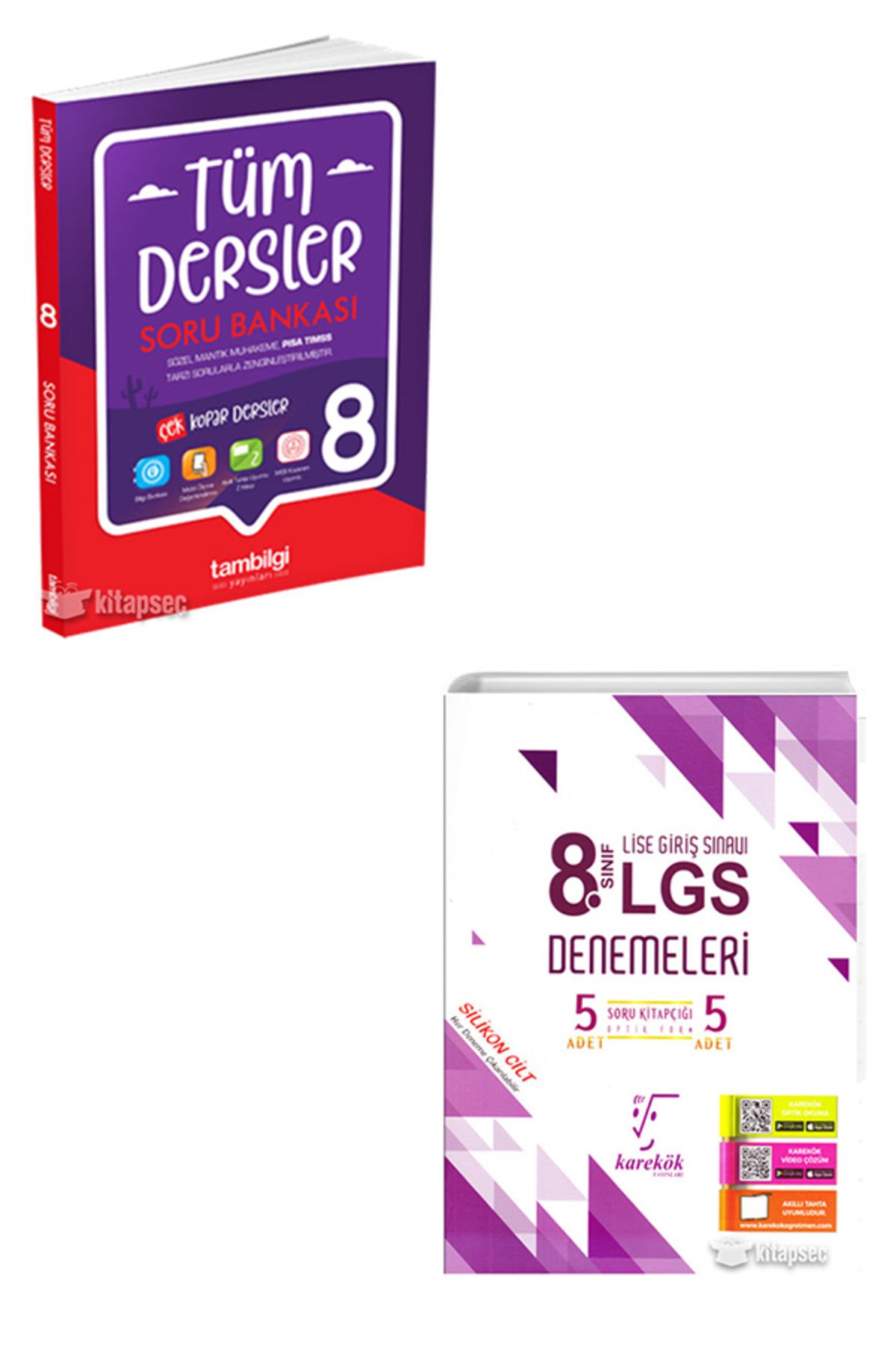 Yeni Müfredat Yayınları LGS 8. Sınıf Tüm Dersler Soru Bankası ve Deneme Seti