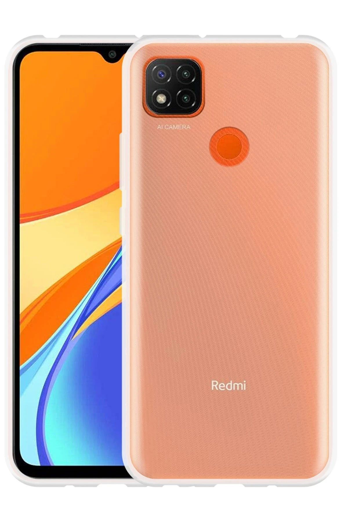 NewFace Xiaomi Redmi 9C Kılıf Lüx Şeffaf Silikon GLSTD
