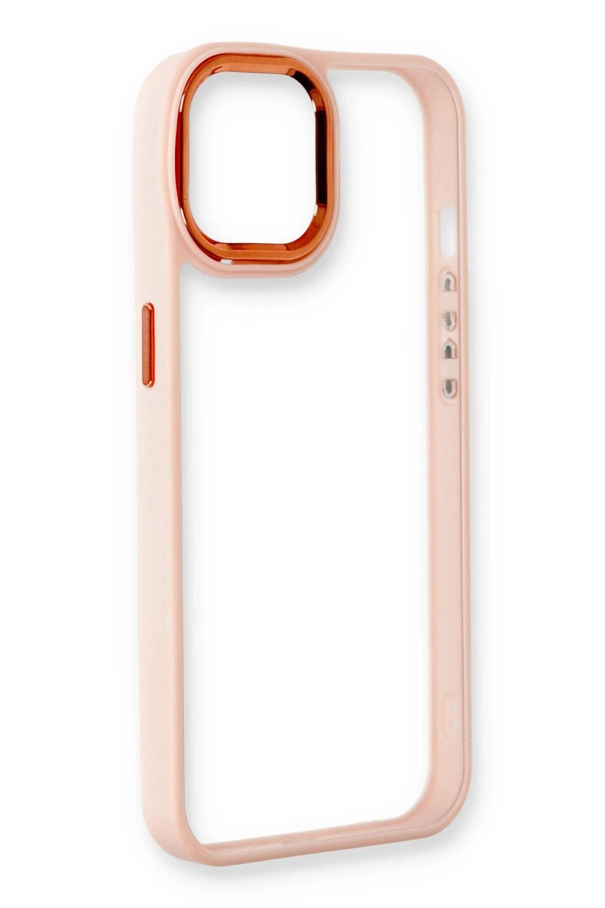 NewFace iPhone 14 Plus Kılıf Dora Kapak - Pudra GLSTD