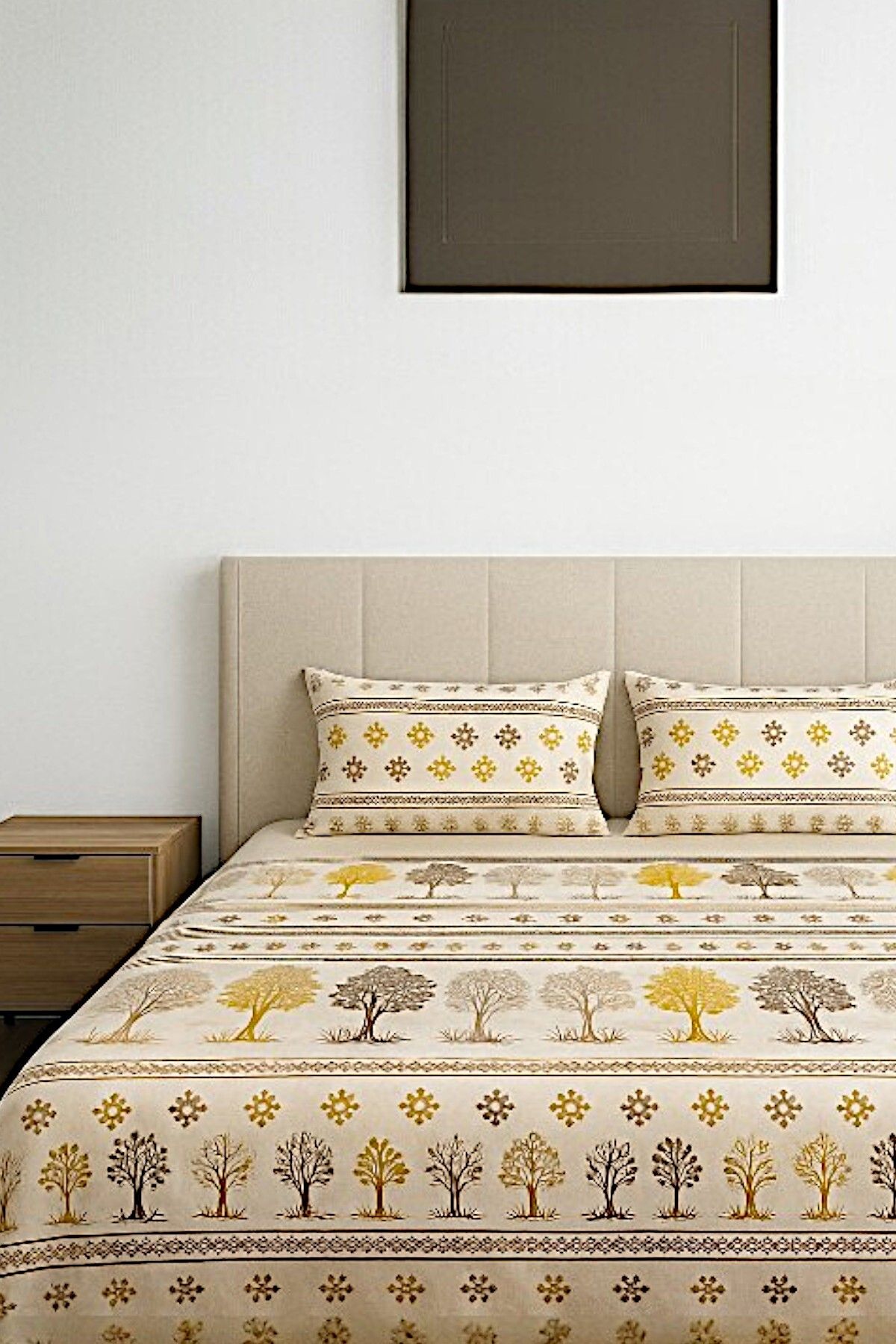 MixCotton Home Pamuk Nevresim Takımı Lastikli Çarşaf+Yorgan Kılıfı+2 Ad Yastık Kılıfı