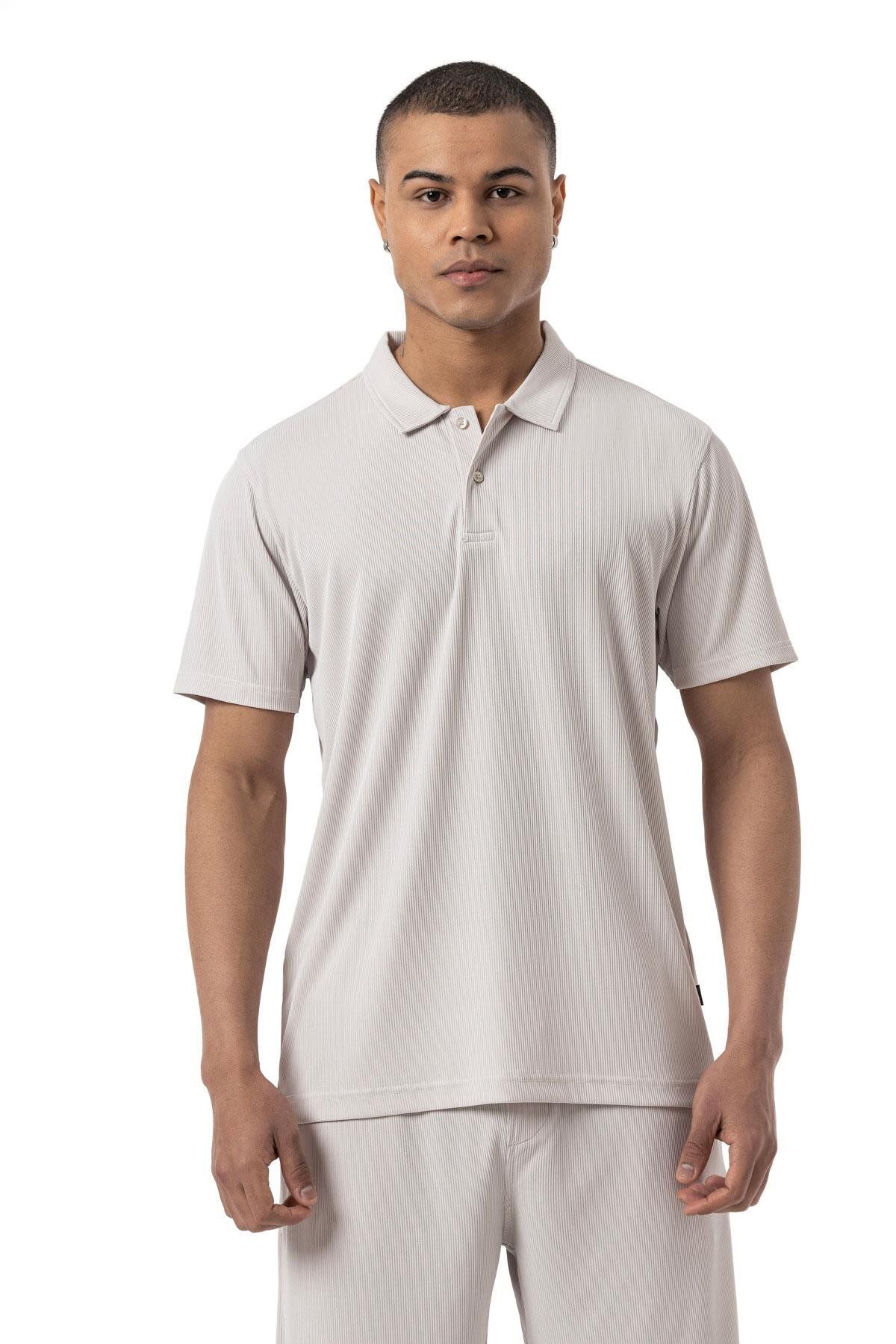 rugatchi Kaşkorse Rahat Kalıp Polo T-Shirt