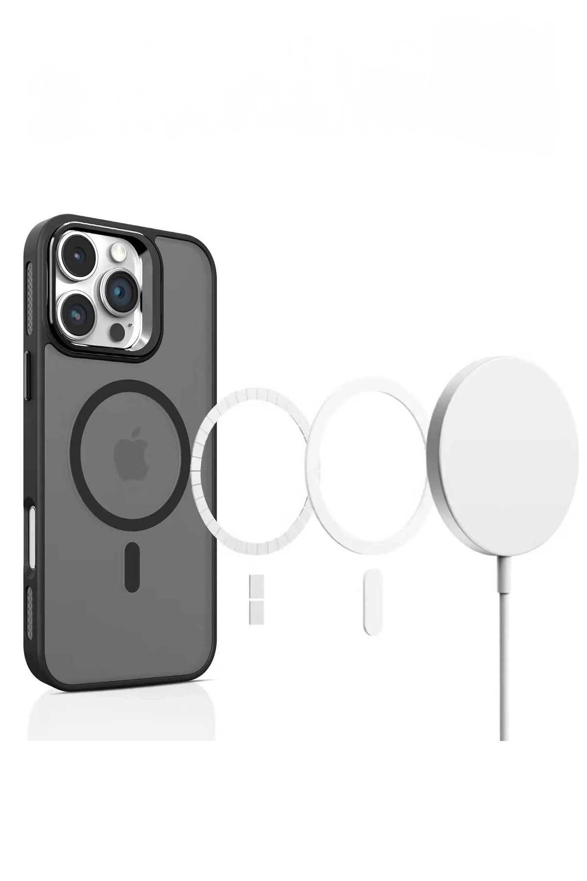 Joko iPhone 16 Pro Max Flet Lens Magsafe Kapak - Gold SVLRS