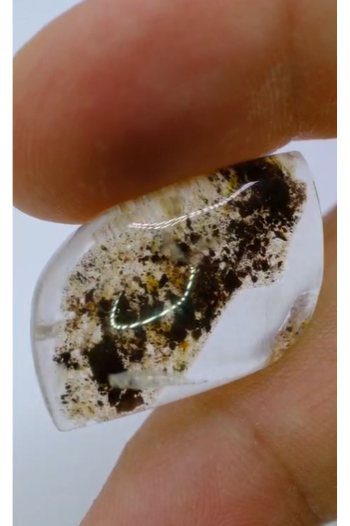 Aries 33.50ct 27.7x17.9mm Natural Garden Quartz