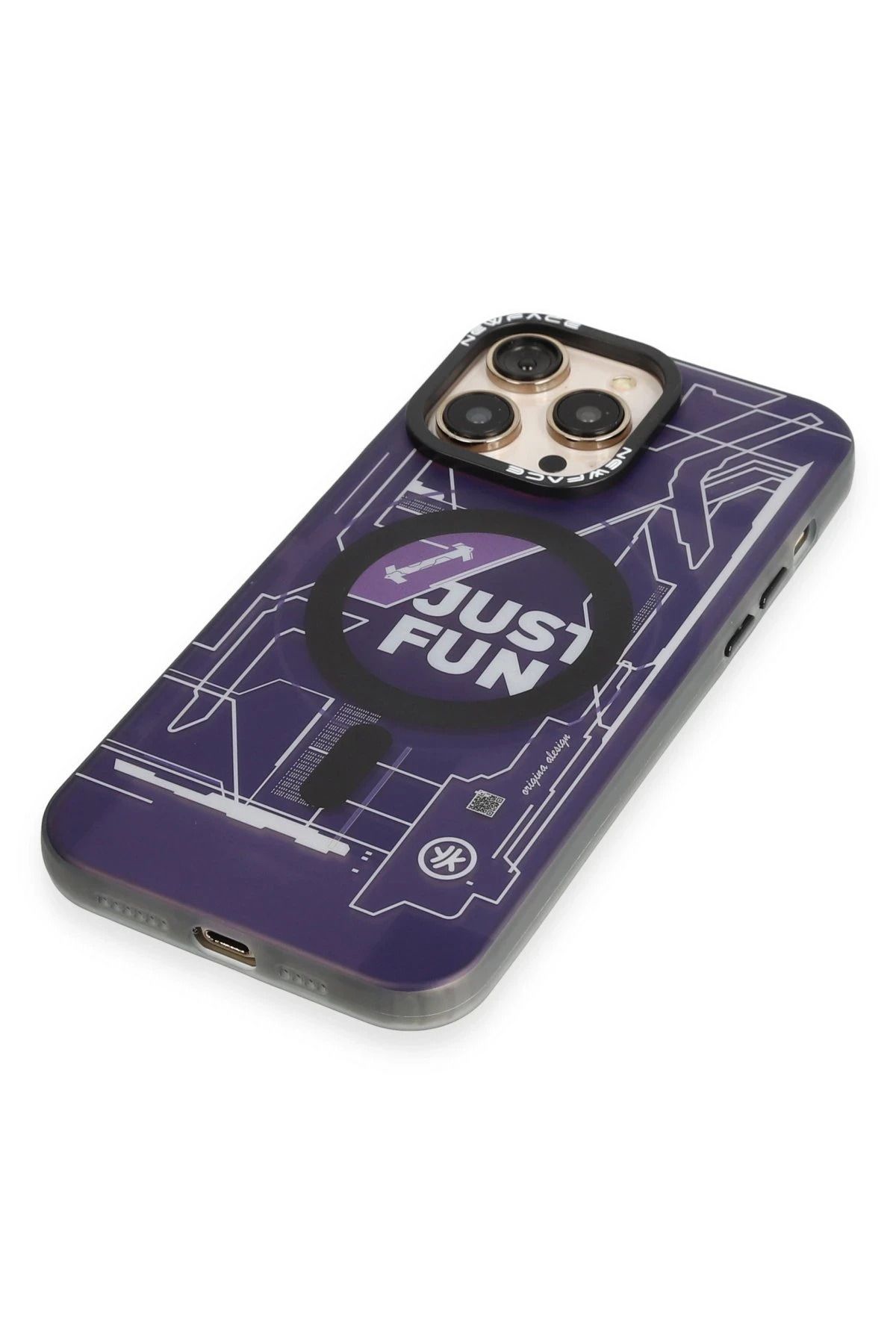 NewFace iPhone 14 Pro Max Kılıf Venüs Magneticsafe Desenli Kapak - Venüs - 1 WLZOR