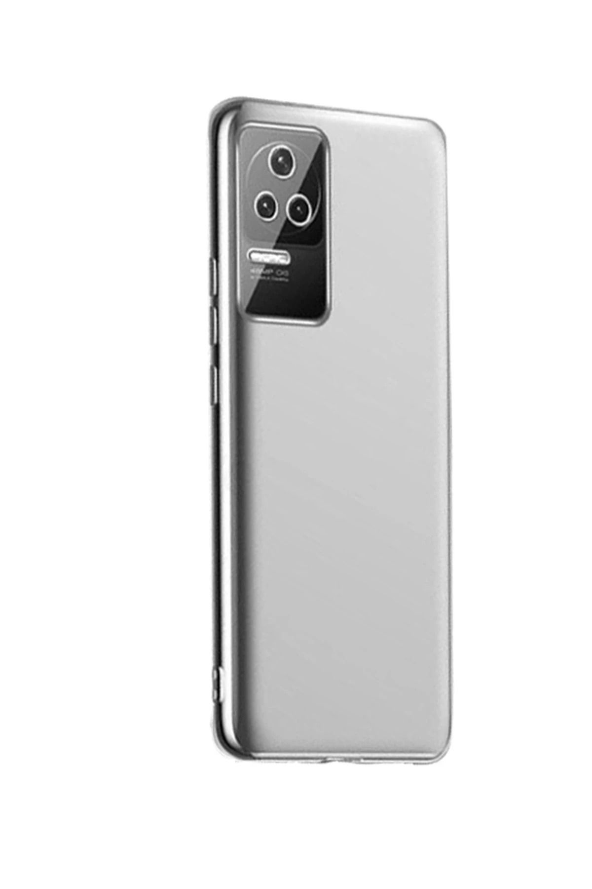 NewFace Xiaomi Poco F4 Kılıf Lüx Şeffaf Silikon GLSTD