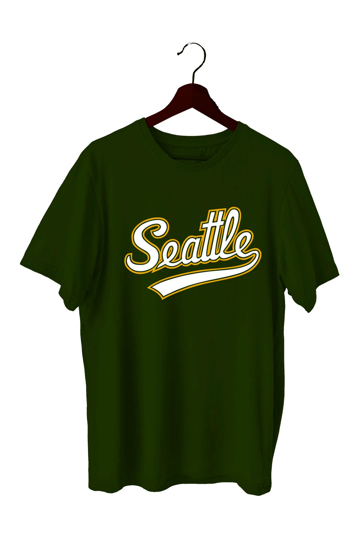 TOP GLORY Seattle Baskılı Basketbol T-Shirt Sporcu Tişörtü