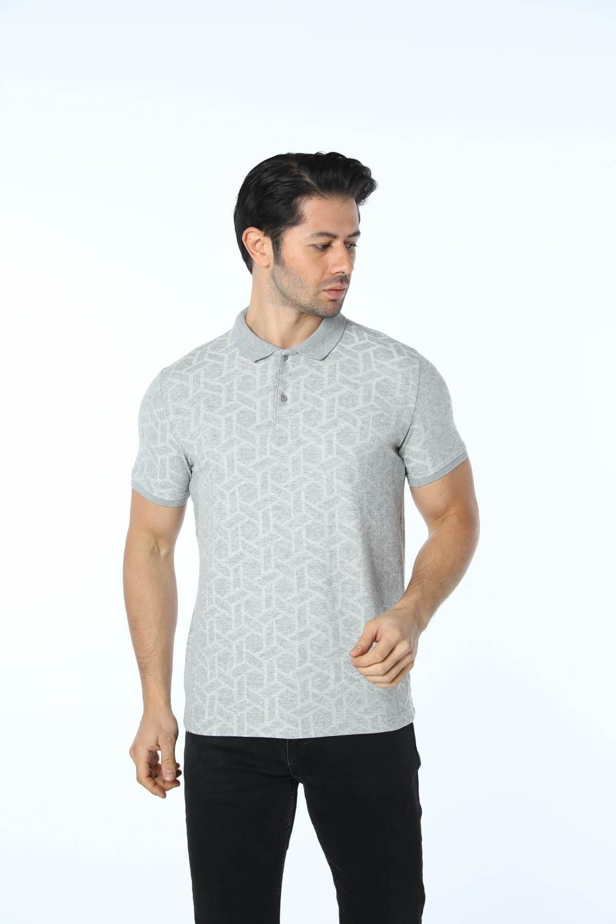 rugatchi Jakarlı Polo Yaka T-Shirt