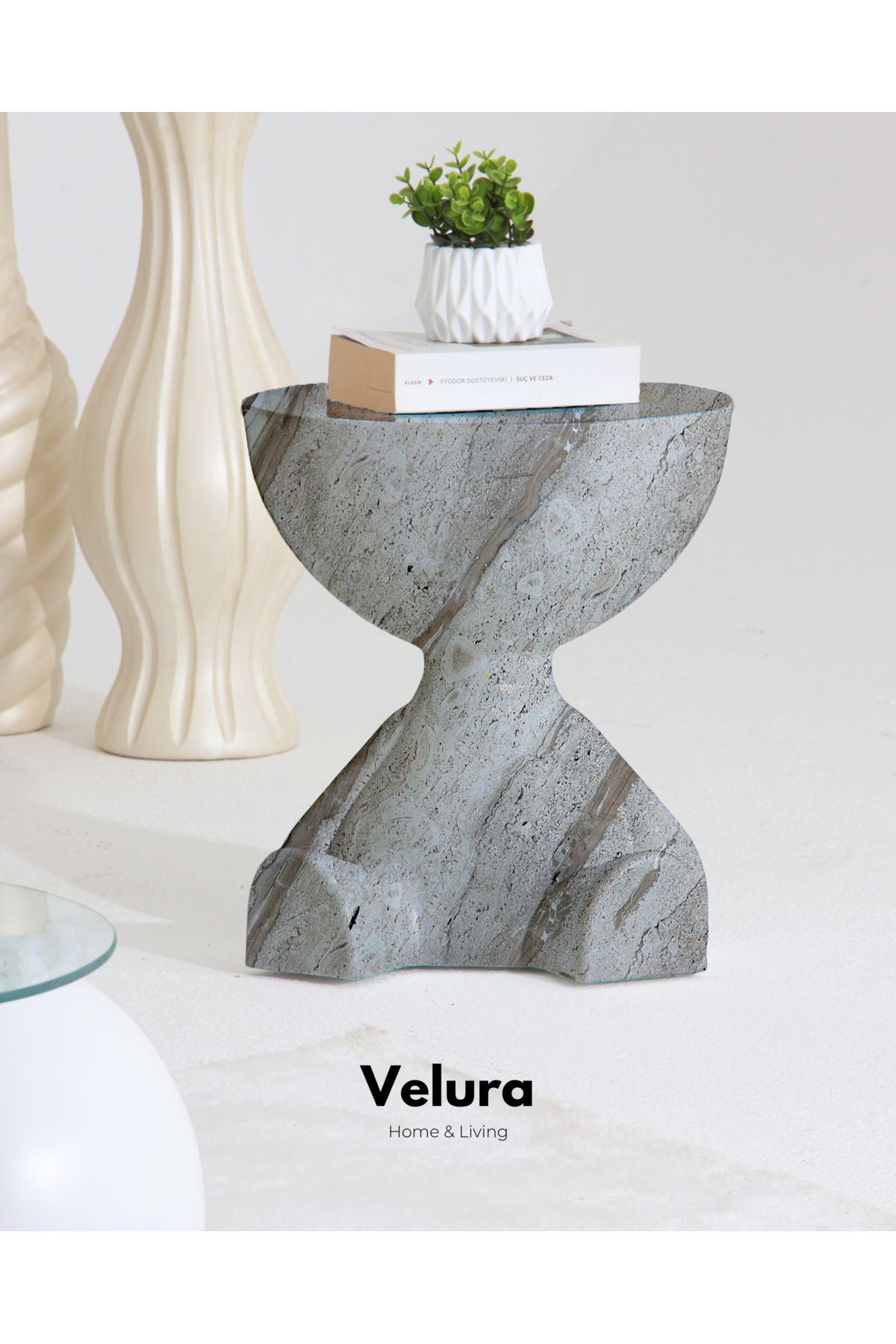 Velura Home & Living Tedy Yan Sehpa & Ayıcık Zigon Sehpa & Pinterest Sehpa Modeli - Taş Mermer Desen