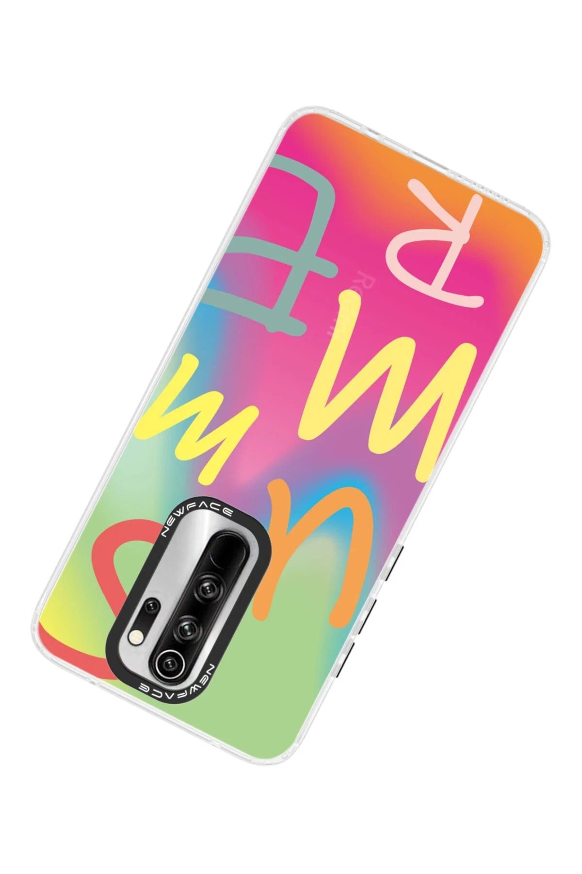 NewFace Xiaomi Redmi Note 8 Pro Kılıf Estoril Desenli Kapak - Estoril - 3 GLSTD