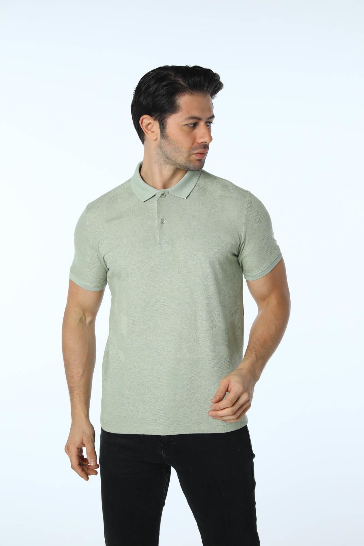 rugatchi Jakarlı Polo Yaka T-Shirt
