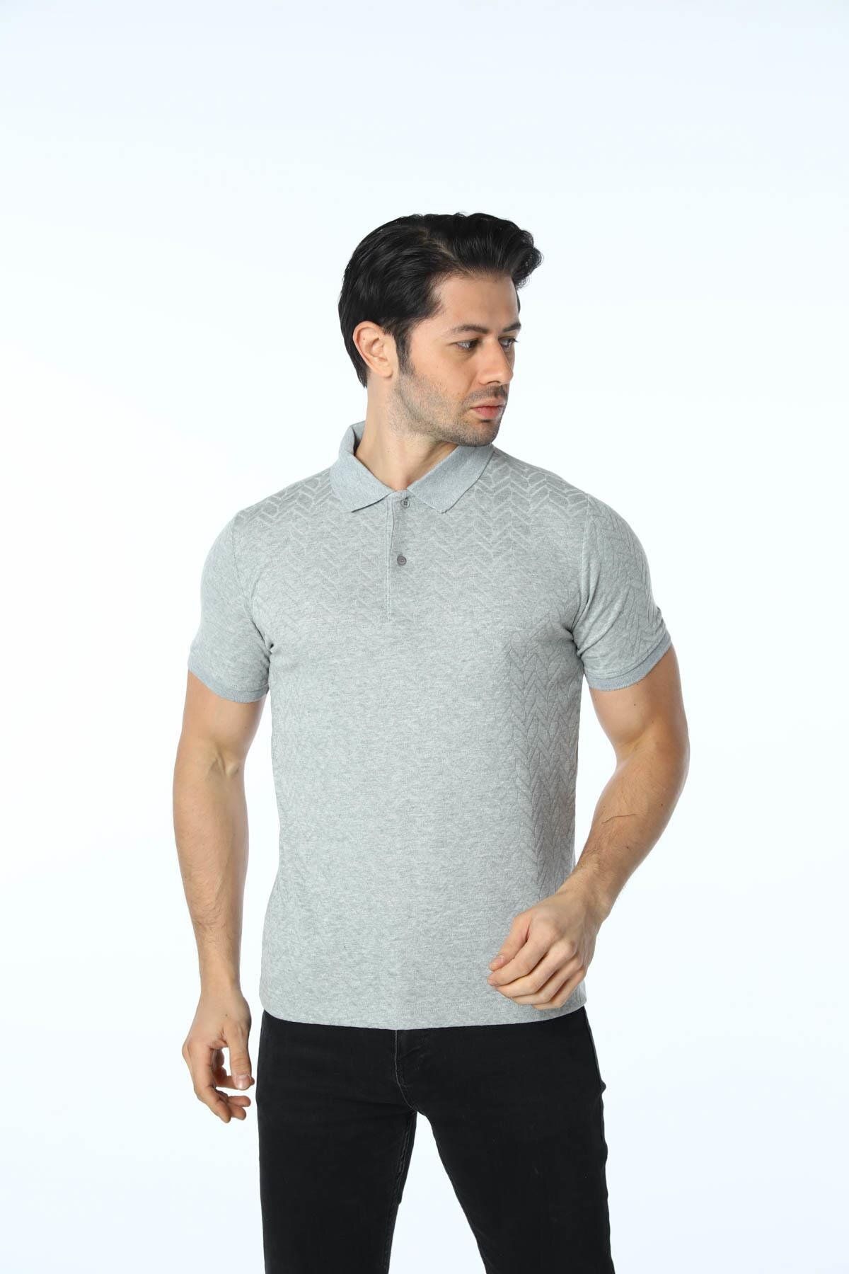 rugatchi Jakarlı Polo Yaka T-Shirt