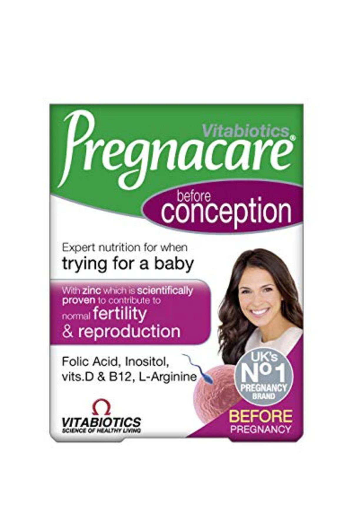 Vitabiotics-Pregnacare Conception – 30 Tablets 1