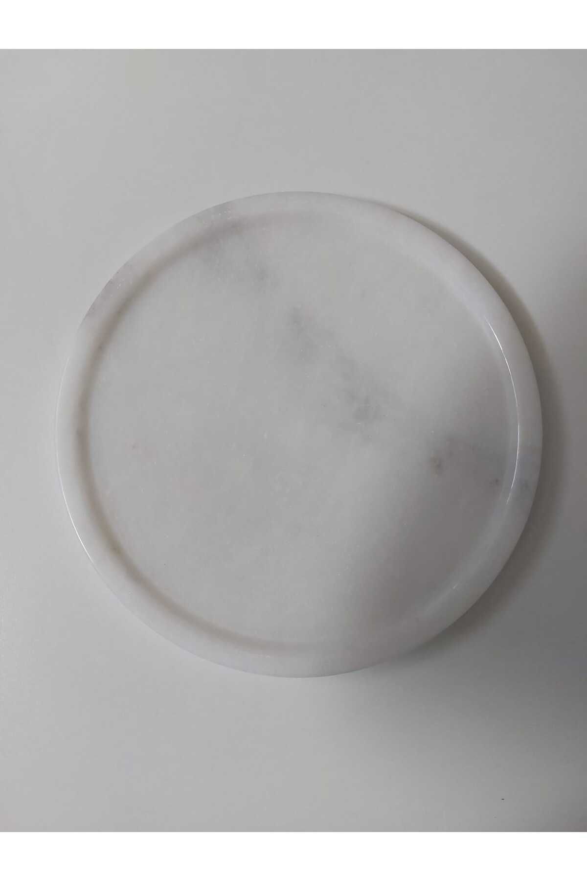 Mudo Concept Marble Banyo Tepsisi Siyah Beyaz - 27x27x2 cm