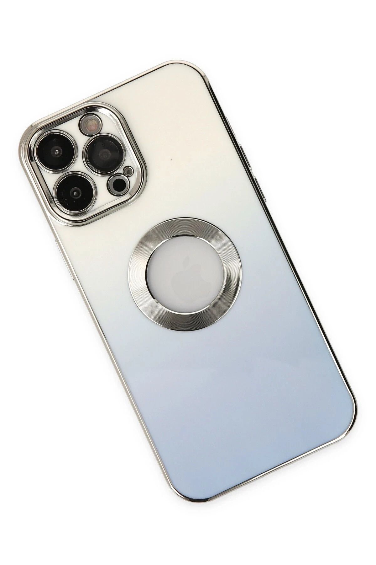 NewFace iPhone 14 Pro Kılıf Best Silikon - Mavi SVLRS