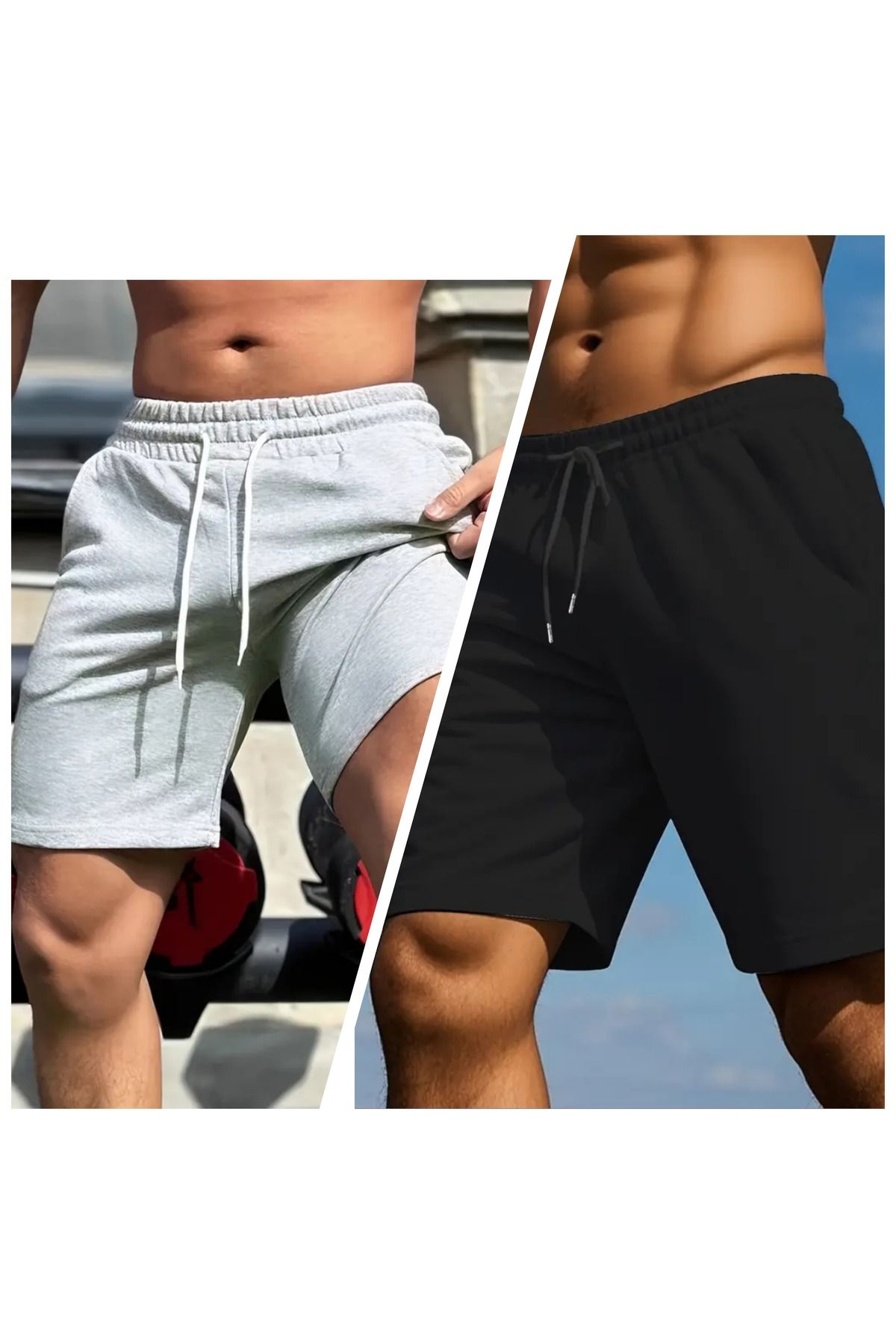 FUNSTYLE Erkek Comfort Fit 2'li Şort