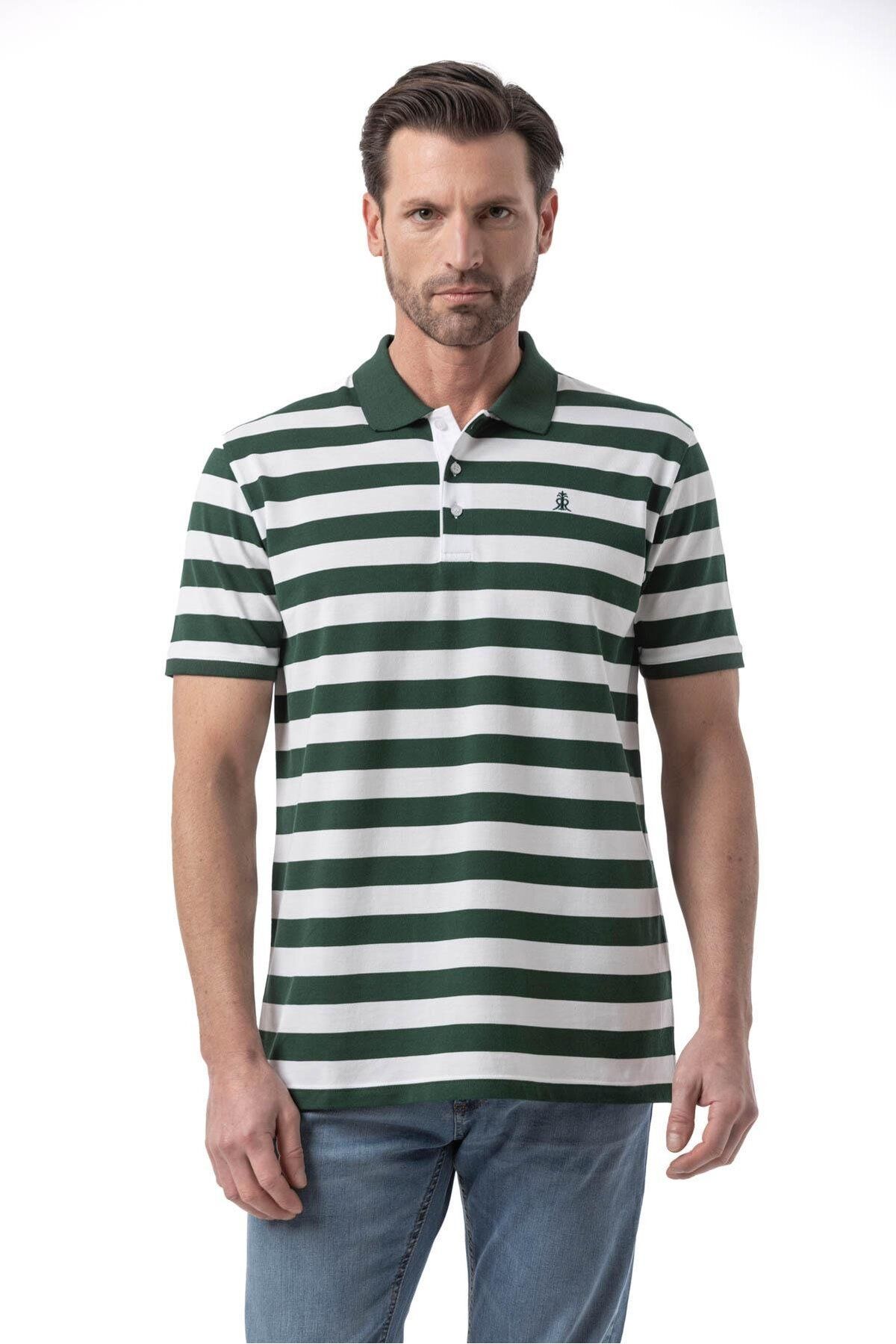 rugatchi Yatay Çizgili Polo T-Shirt