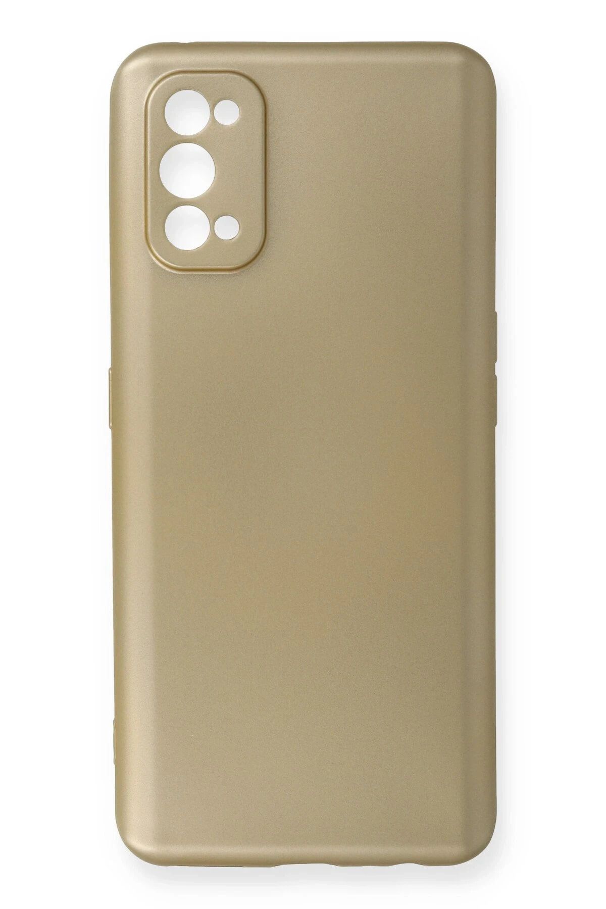 NewFace Realme 7 Pro Kılıf First Silikon - Gold WLZOR