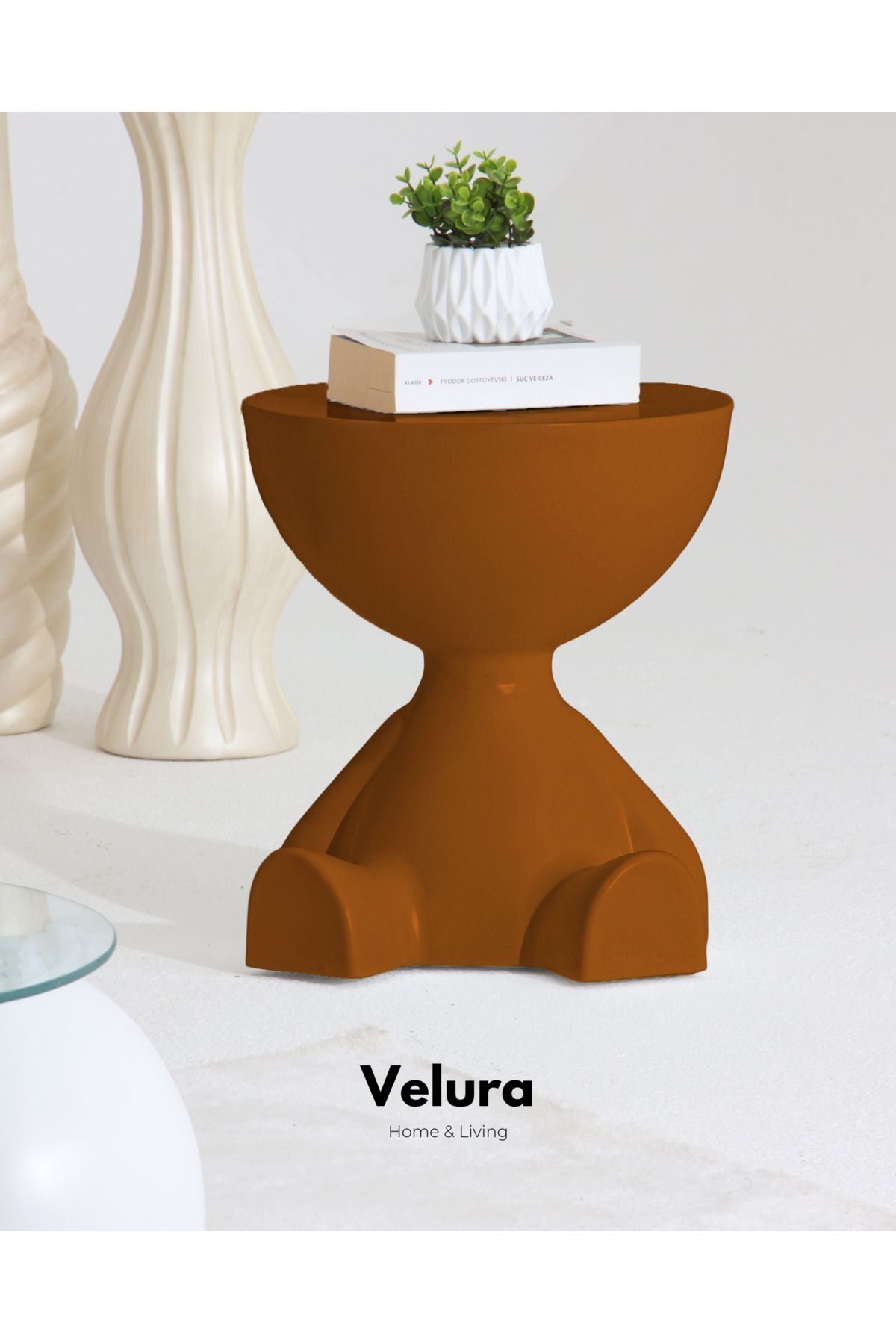 Velura Home & Living Tedy Yan Sehpa & Ayıcık Zigon Sehpa & Pinterest Sehpa Modeli - Ceviz