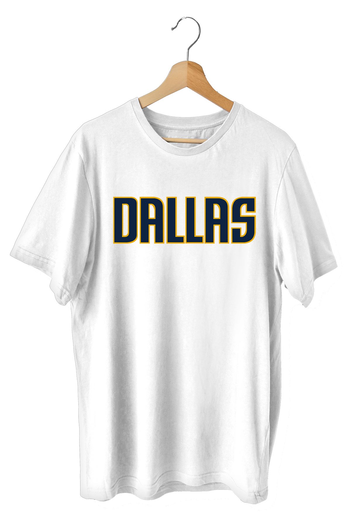 TOP GLORY Dallas Baskılı Basketbol T-Shirt Sporcu Tişörtü
