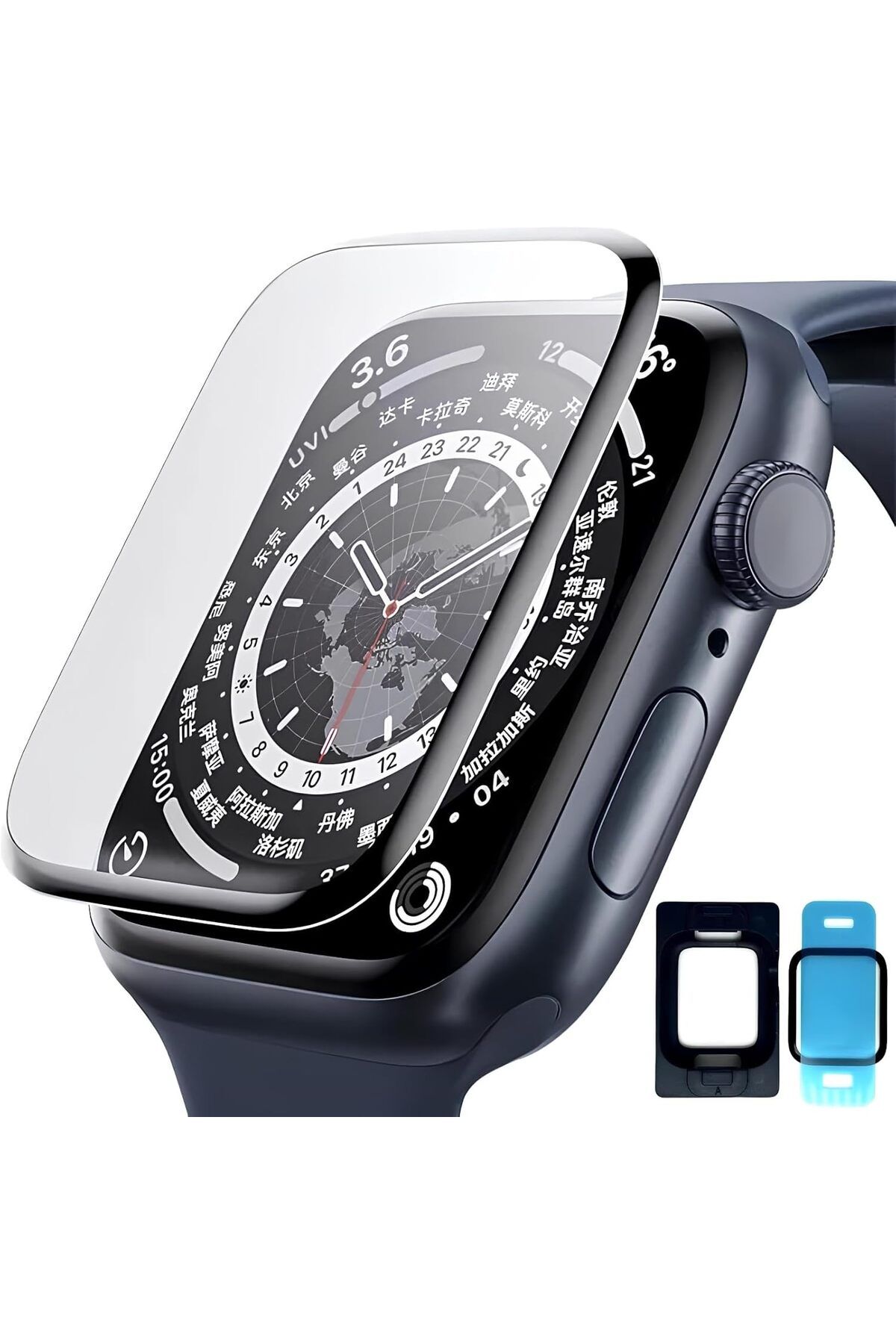 DERİK dsr [Seri 3 2 1 42mm Takma Aparatlı] Watch Ekran Koruyucu Watch 3 2 1 42mm Ekran Koruyucu Kırılma