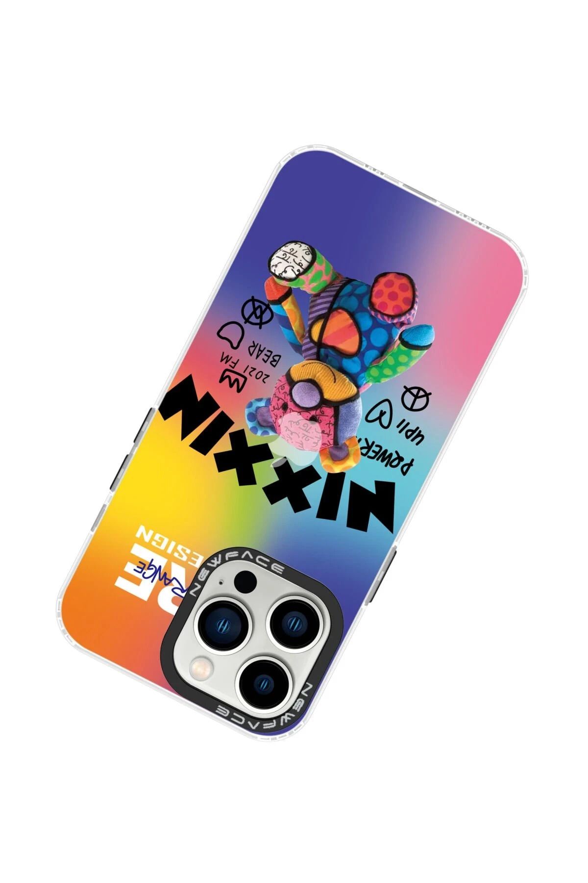 NewFace iPhone 14 Pro Max Kılıf Estoril Desenli Kapak - Estoril - 11 GLSTD