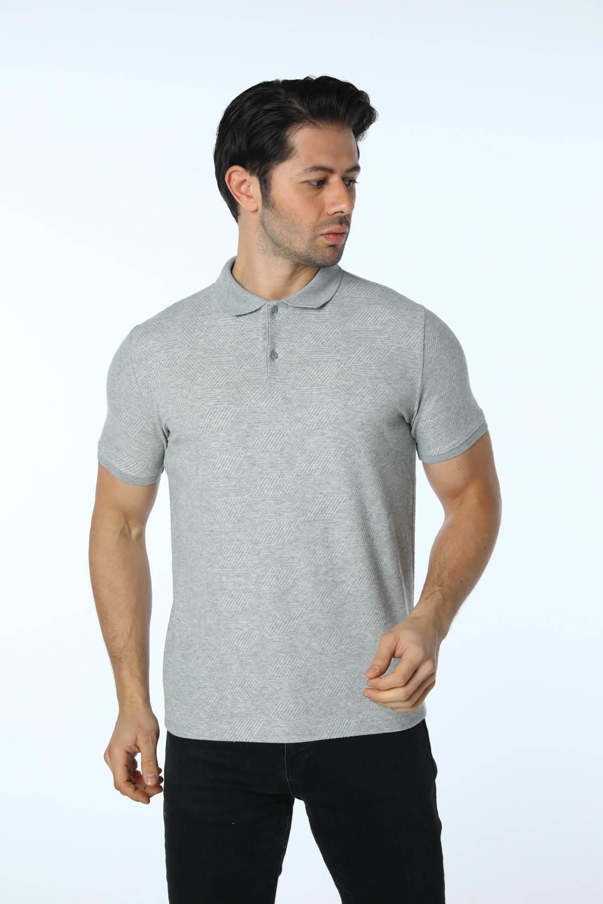 rugatchi Jakarlı Polo Yaka T-Shirt