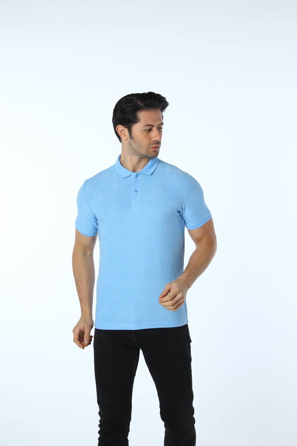 rugatchi Jakarlı Polo Yaka T-Shirt