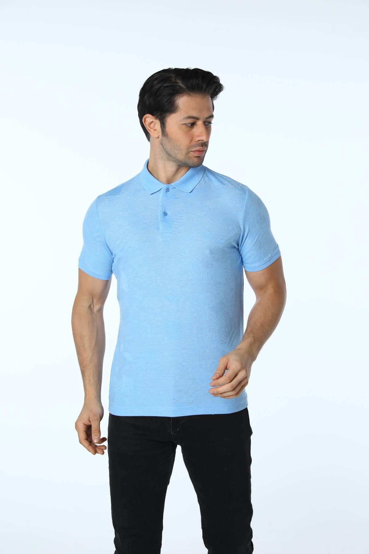 rugatchi Jakarlı Polo Yaka T-Shirt