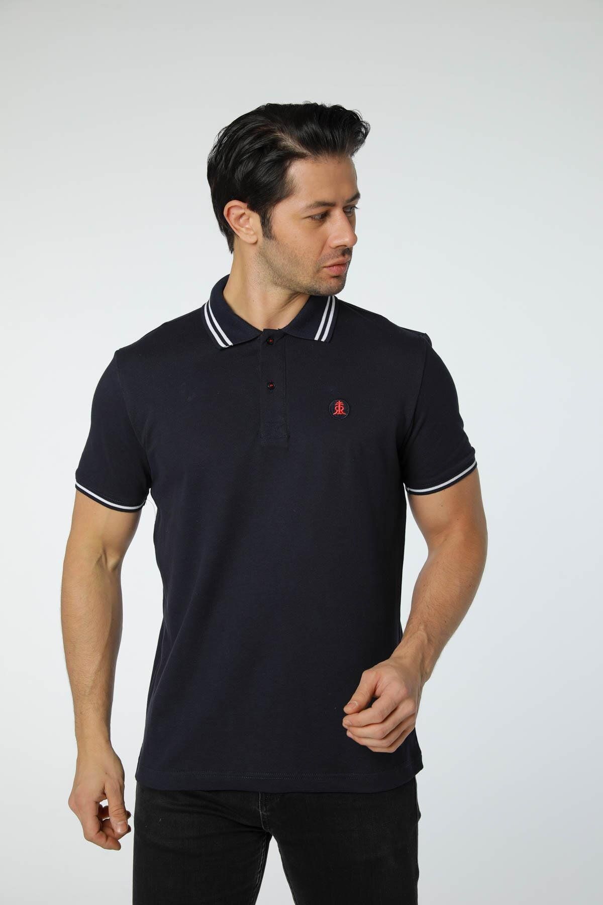 rugatchi Klasik Pamuk Polo Yaka T-Shirt