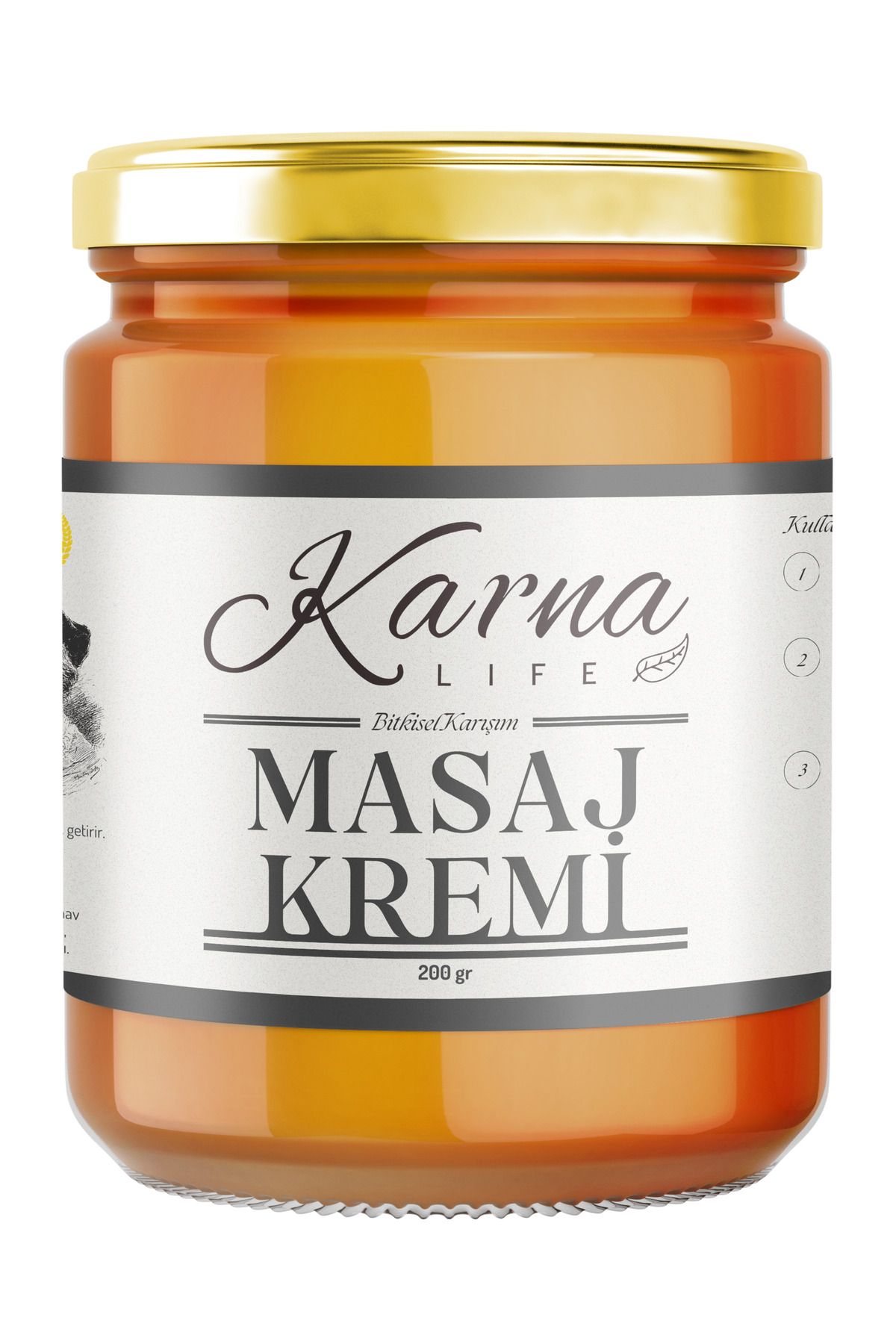 KARNA LİFE Masaj Kremi - 200gr