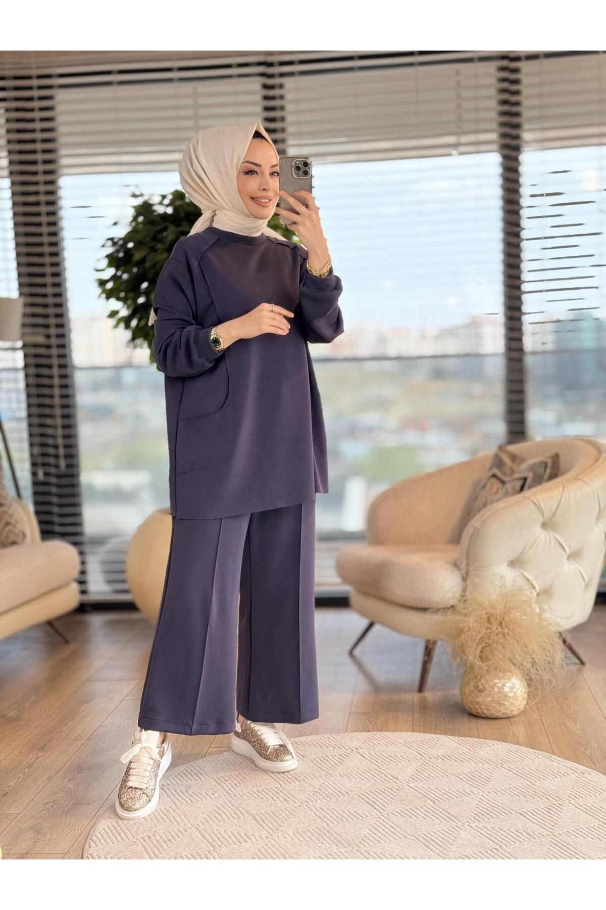 ALANURMODA Cepli Basic Takım