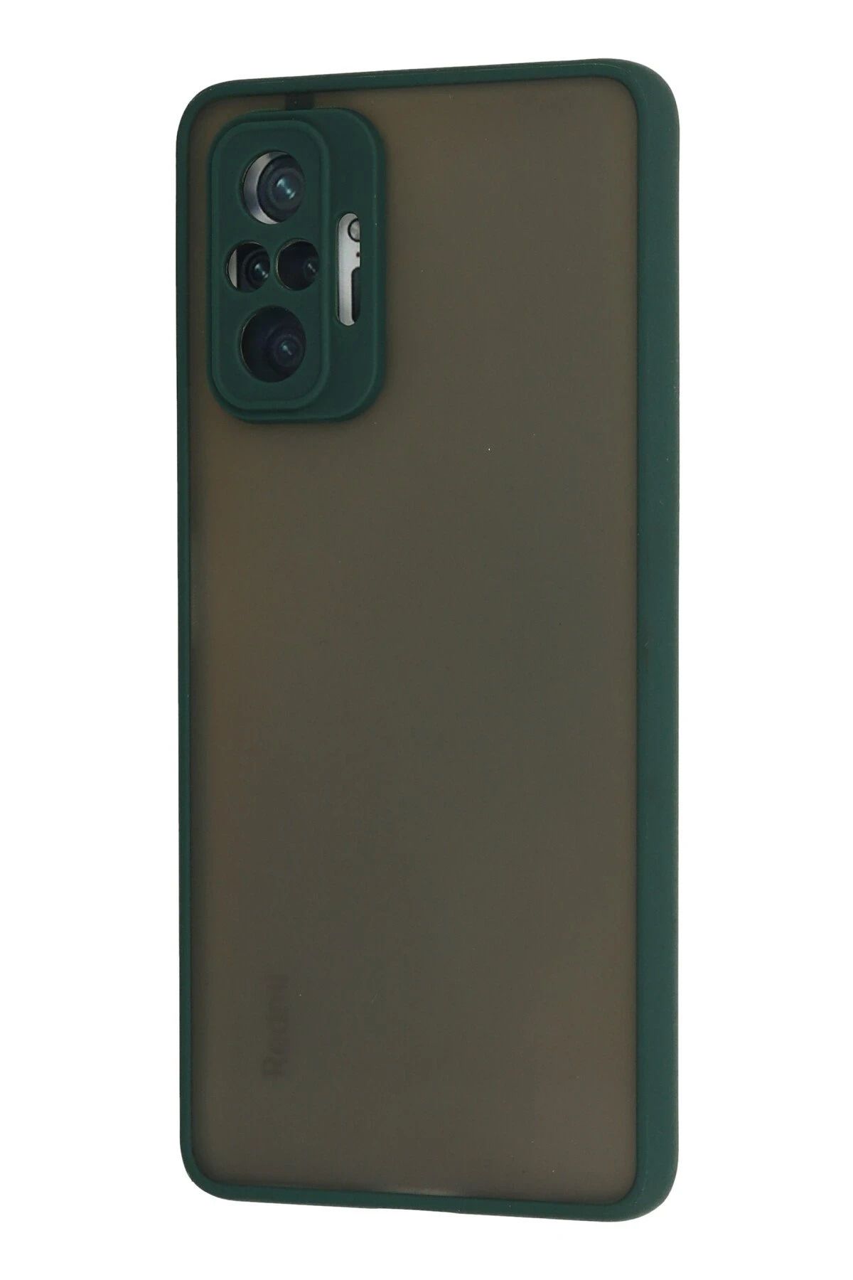 NewFace Xiaomi Redmi Note 10 Pro Kılıf Montreal Silikon Kapak - Yeşil GLSTD