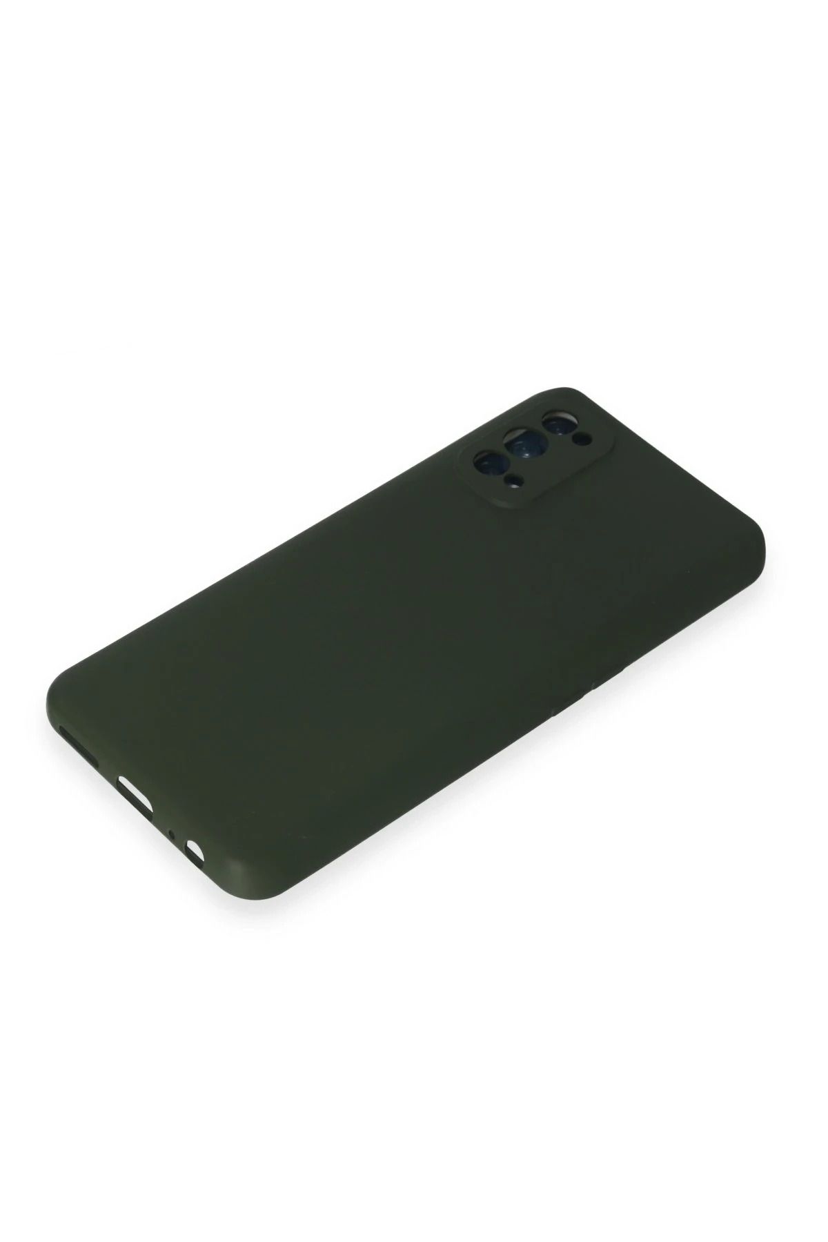 NewFace Realme 7 Pro uyumlu Kılıf Nano içi Kadife Silikon - Koyu Yeşil NRMSA